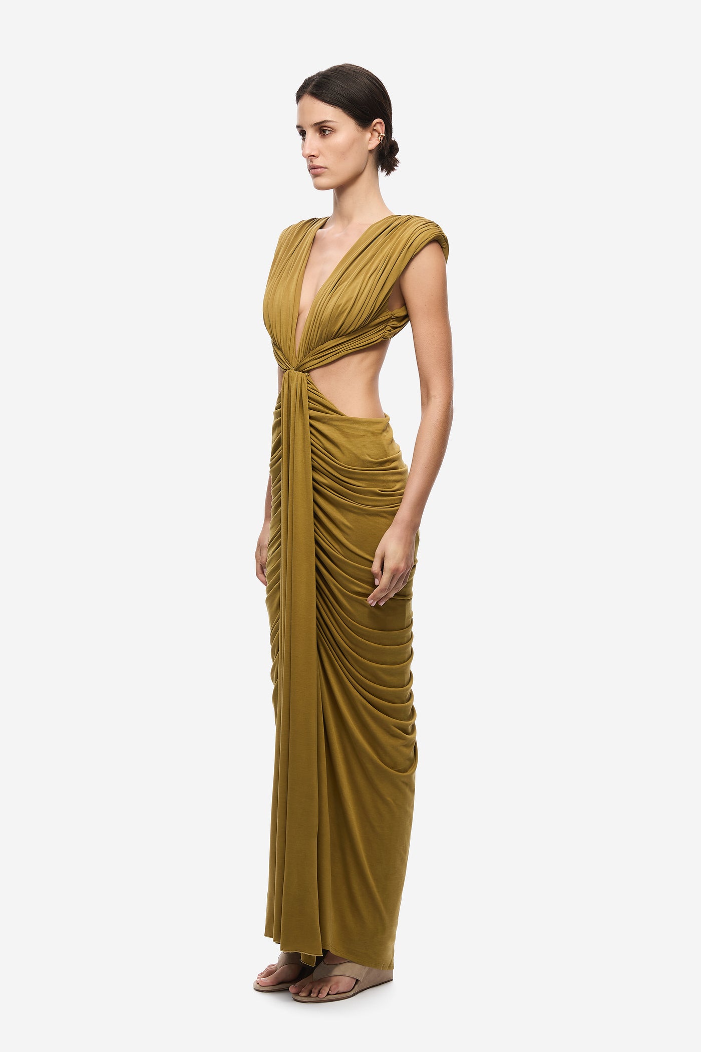 THE SOLACIA CUPRO DRESS