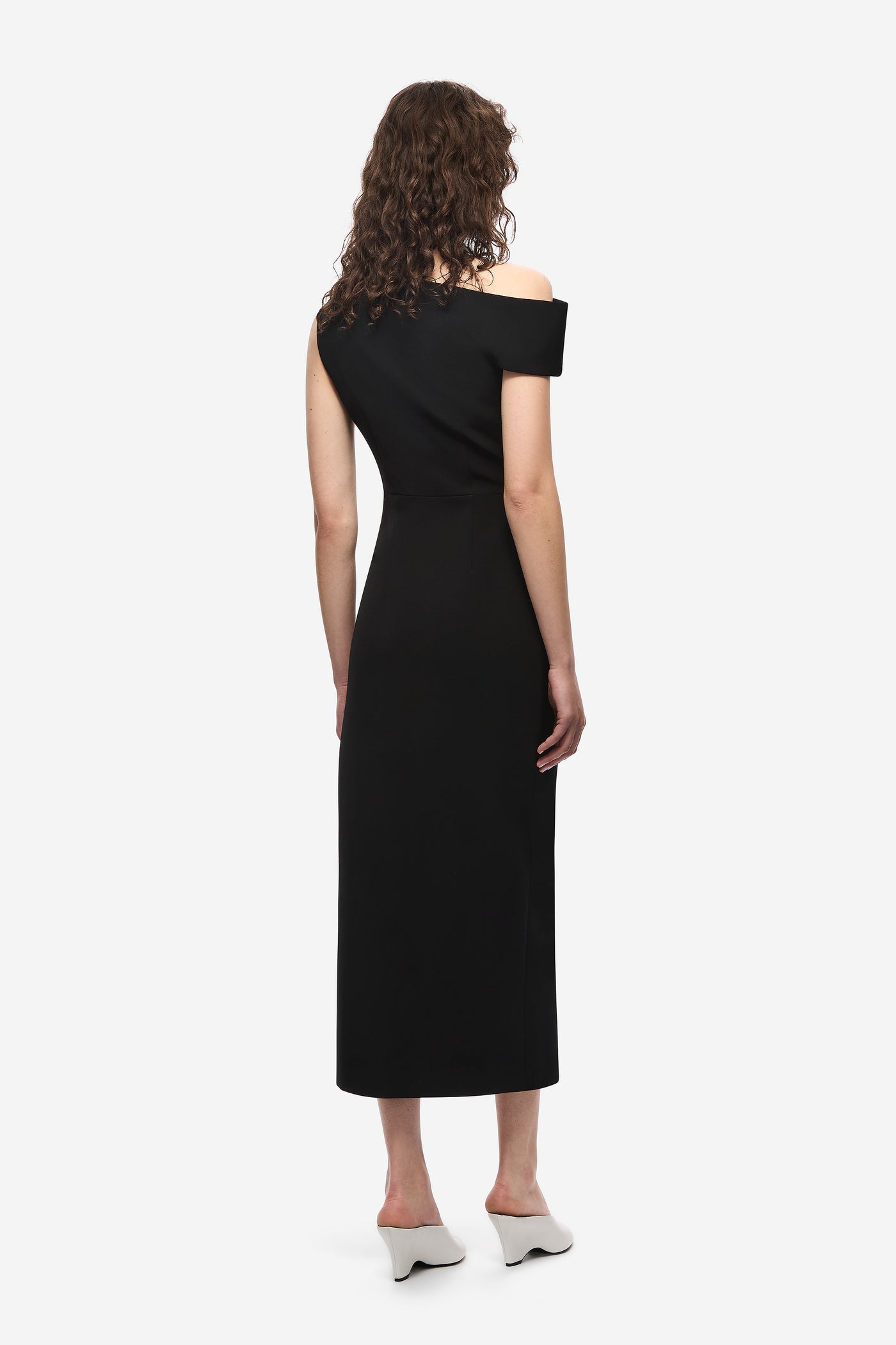 THE BLAIR CREPE MIDI DRESS