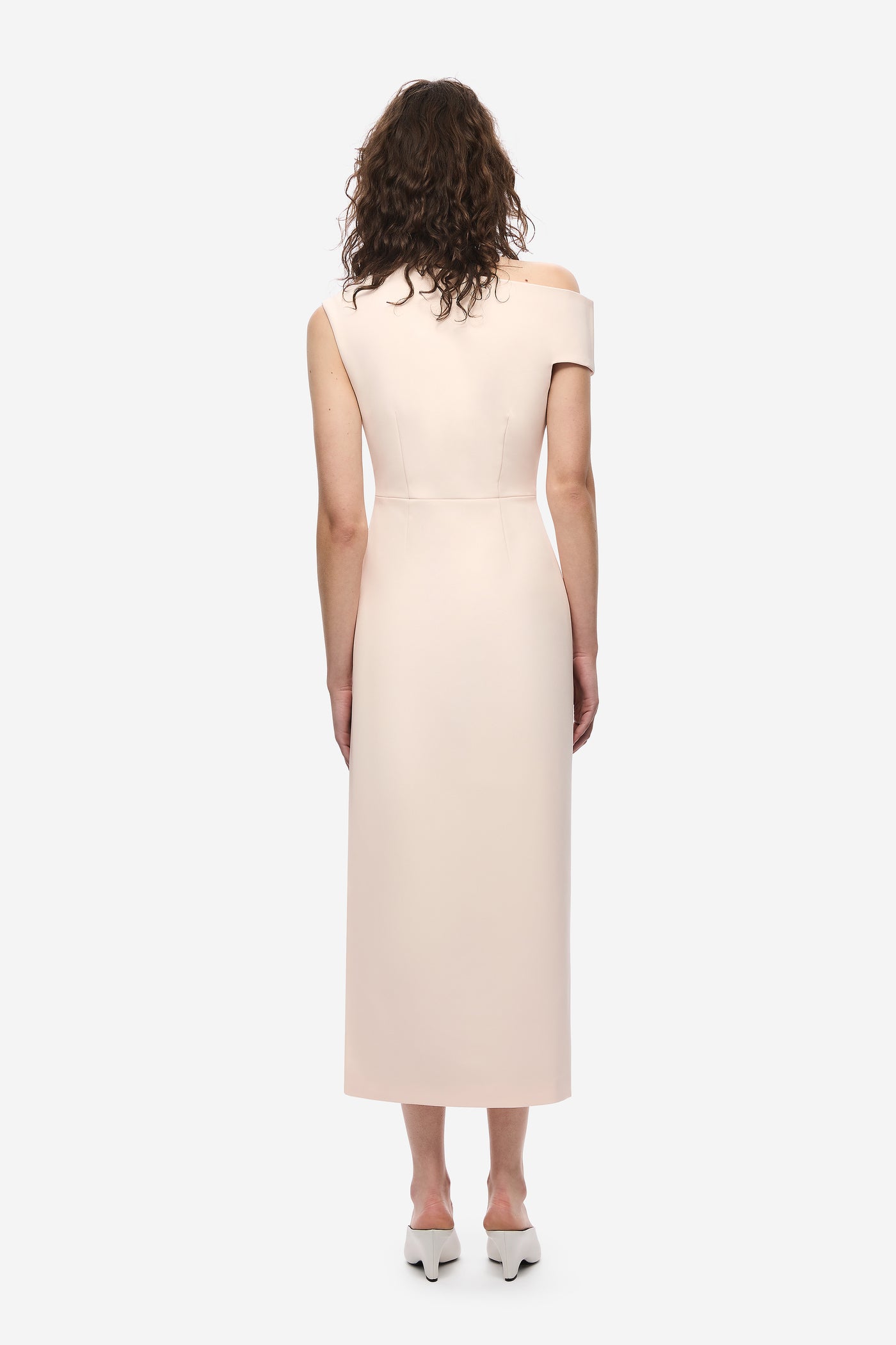 THE BLAIR CREPE MIDI DRESS