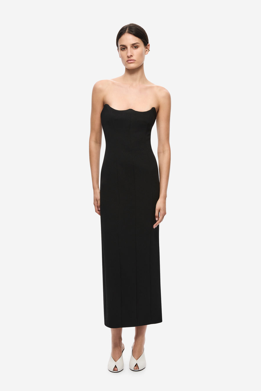 THE AVATUS CREPE MIDI DRESS