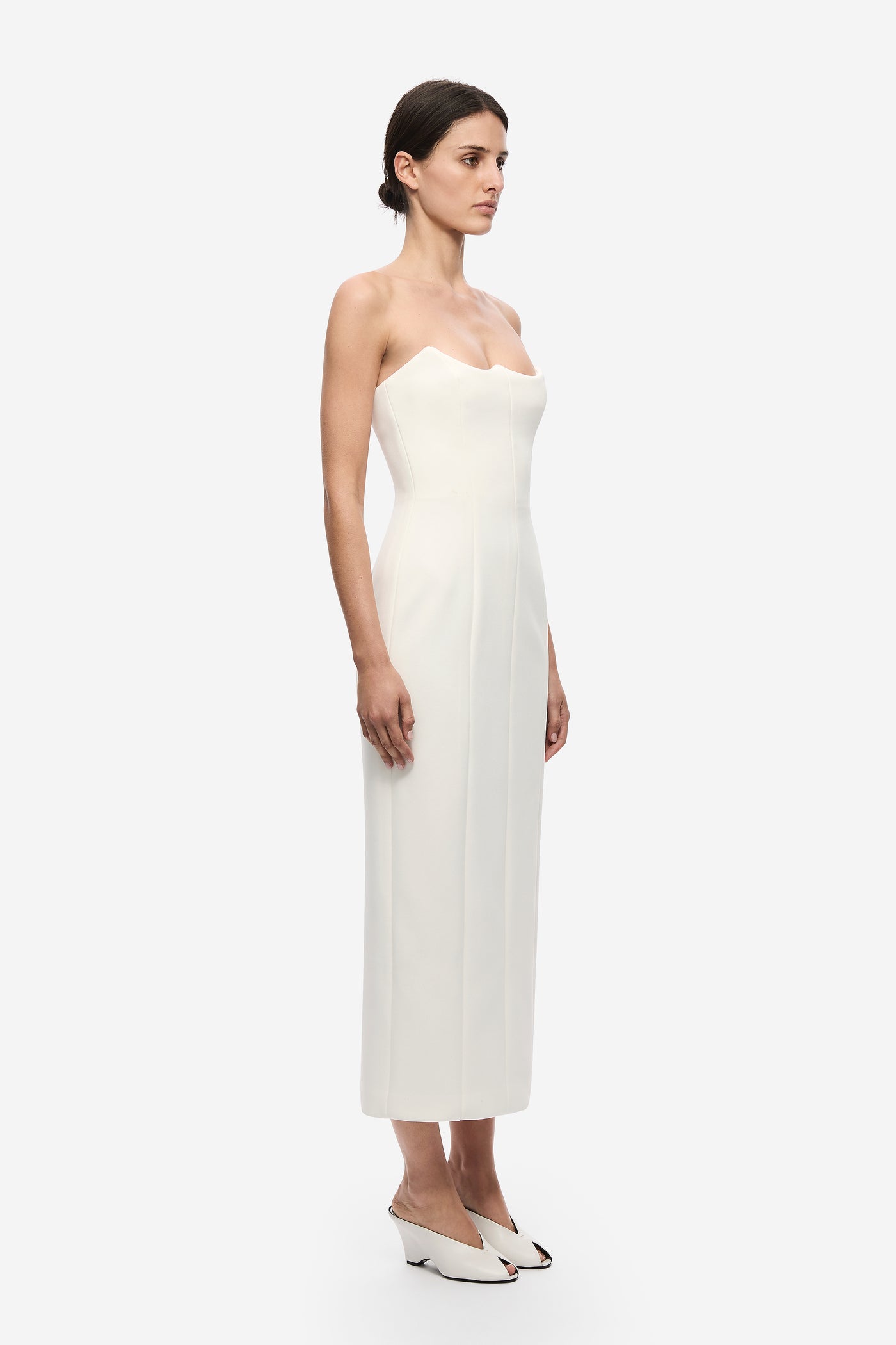 THE AVATUS CREPE MIDI DRESS