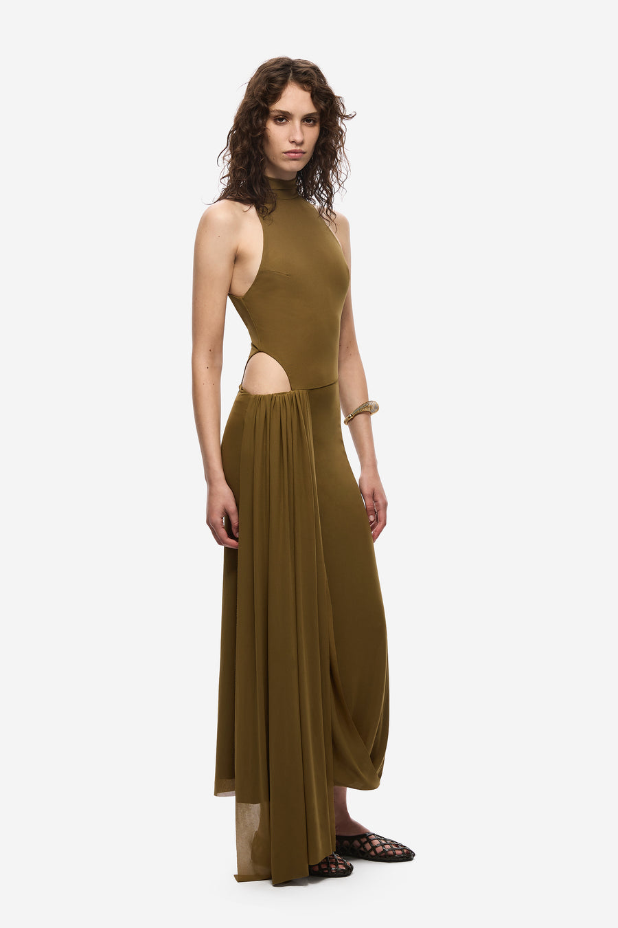 THE SIPARIO MESH  DRESS