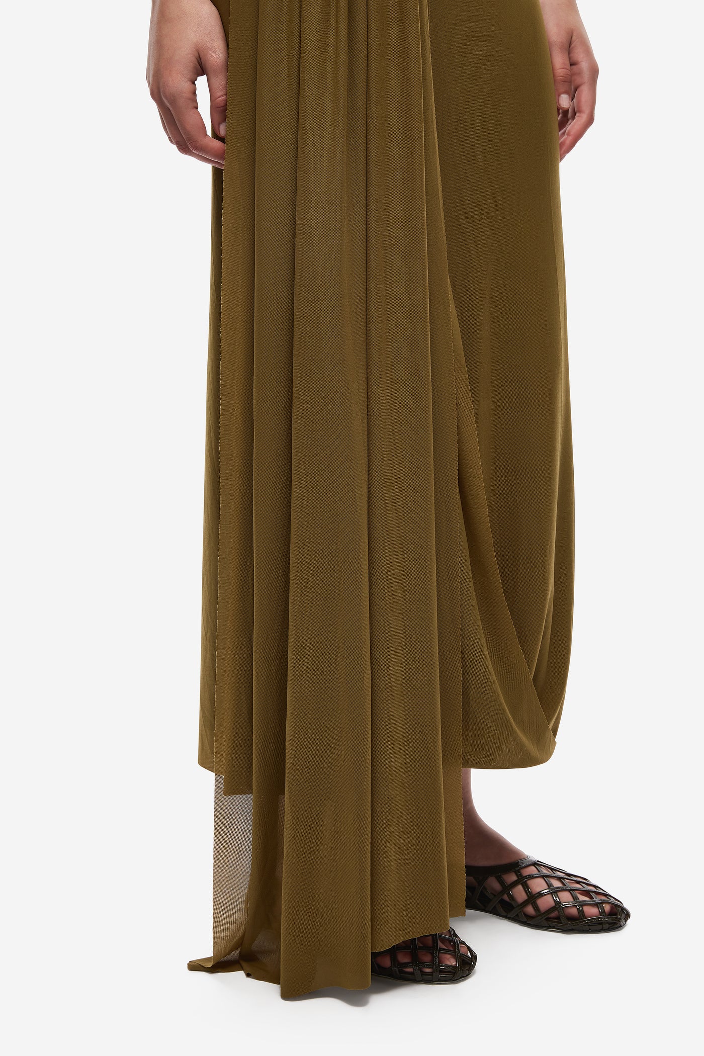 THE SIPARIO MESH  DRESS