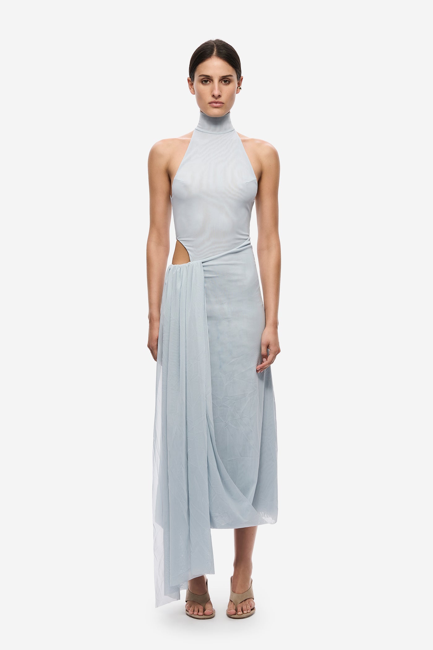 THE SIPARIO MESH  DRESS