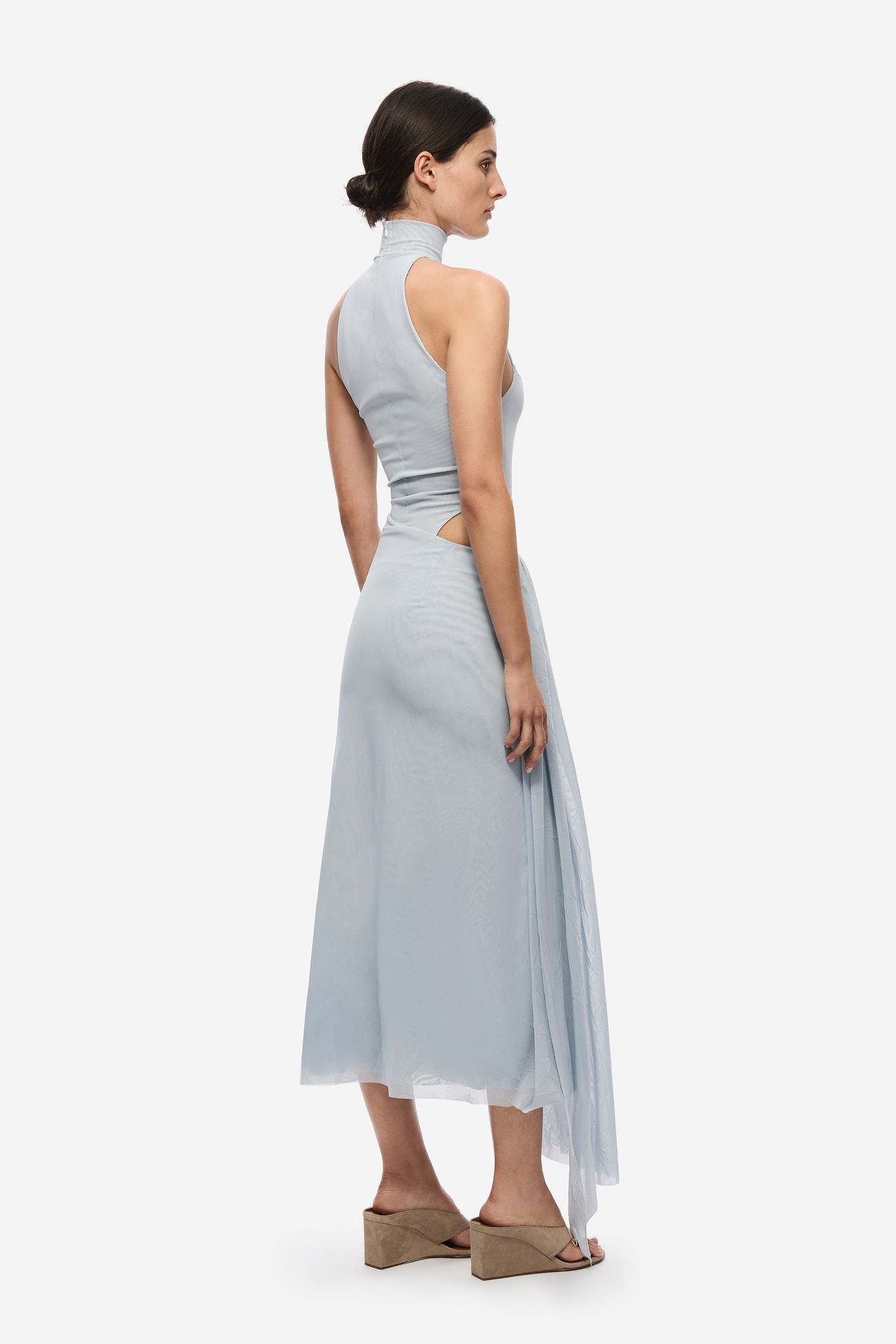 THE SIPARIO MESH  DRESS