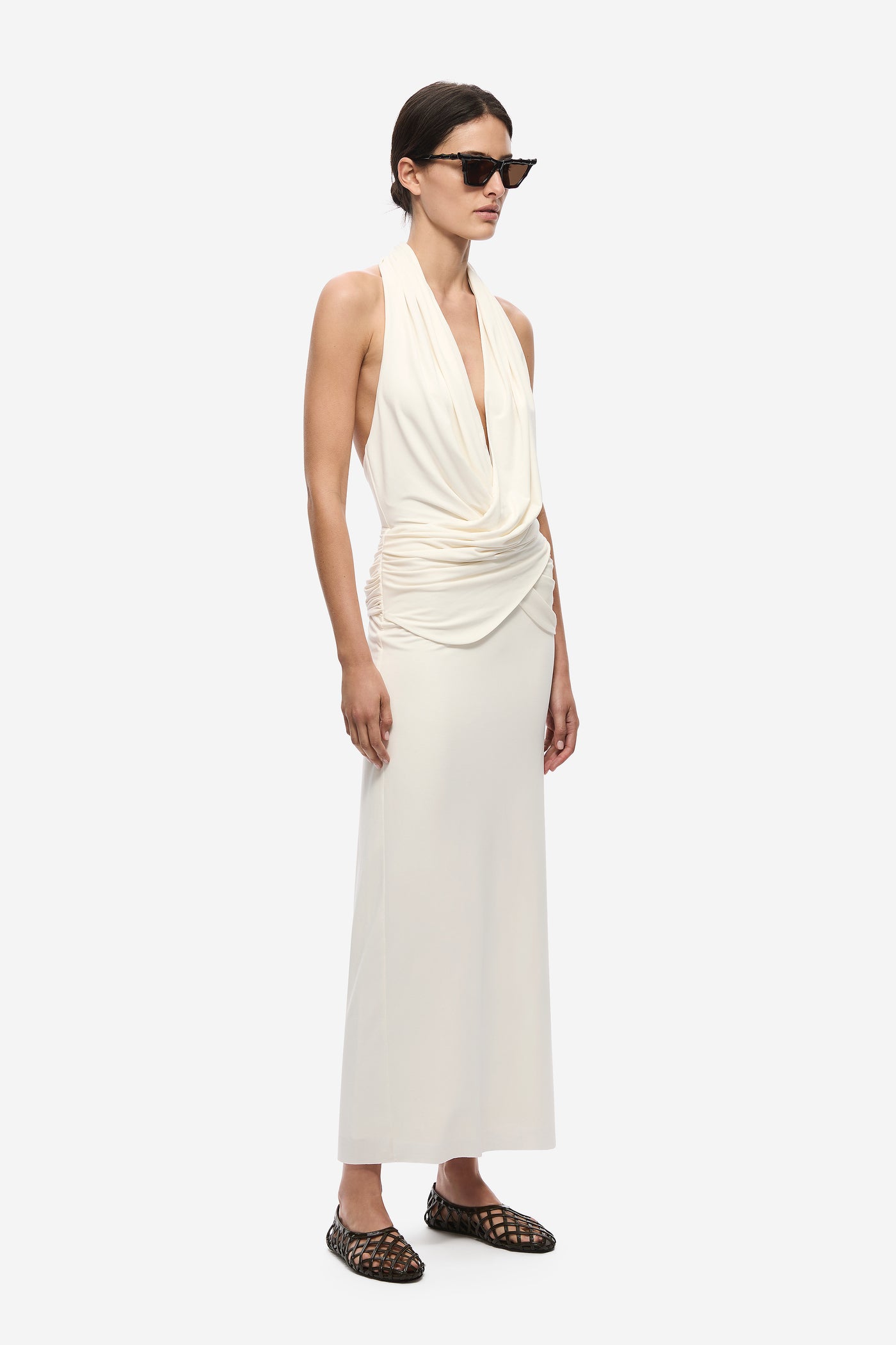 THE CABANA CUPRO DRESS