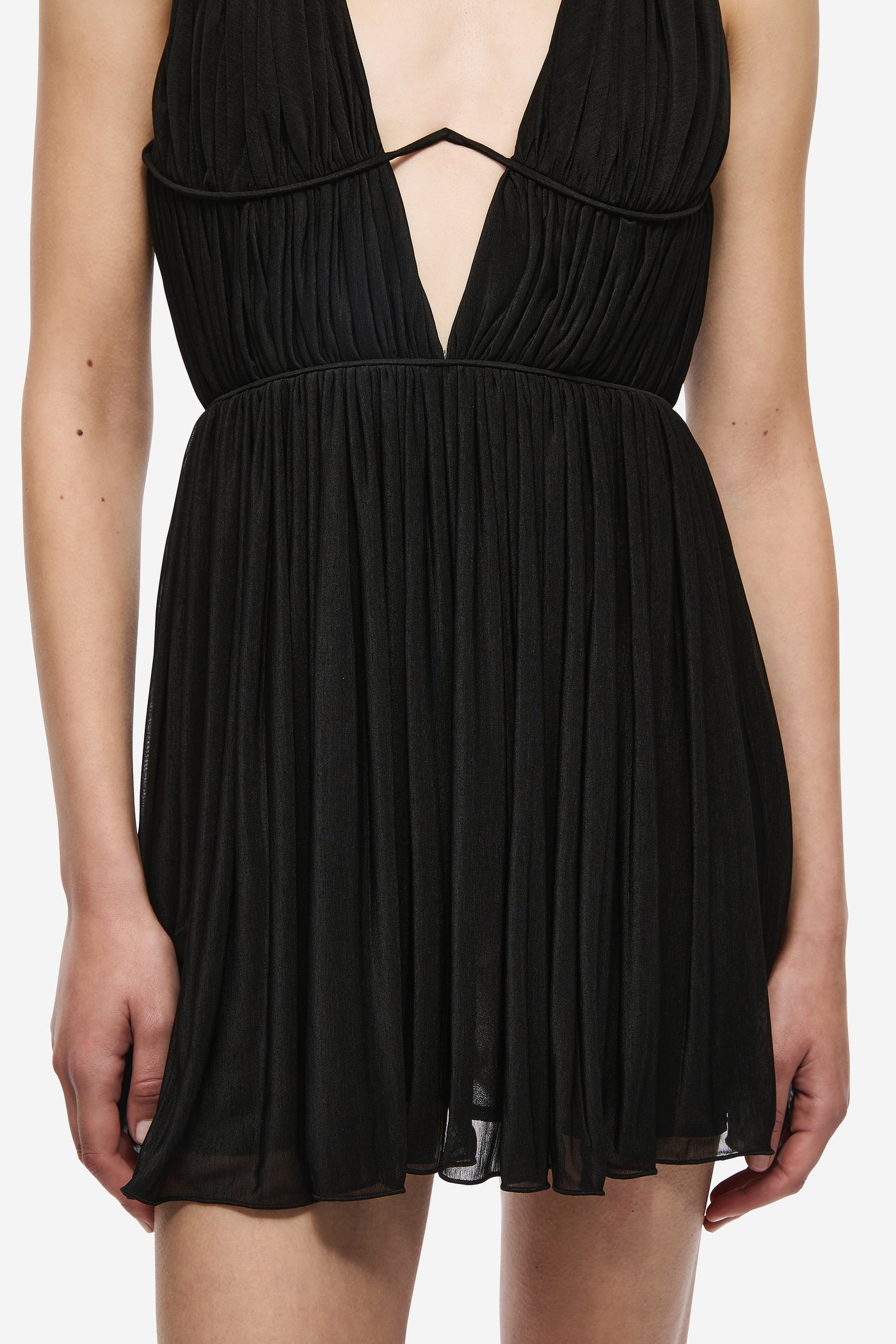 THE FLOUNCE JERSEY MINI DRESS