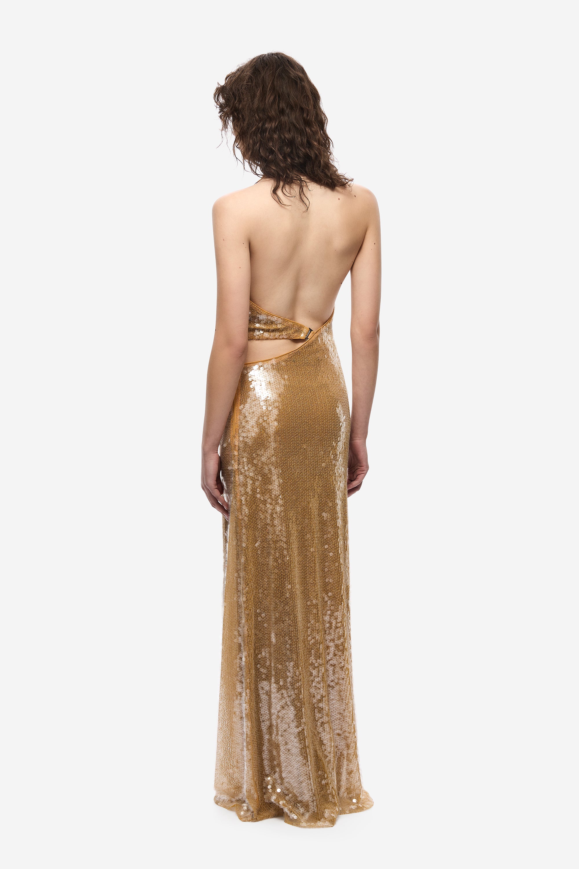 slim fit dress slacks THE DEVON SEQUIN DRESS – MISHA