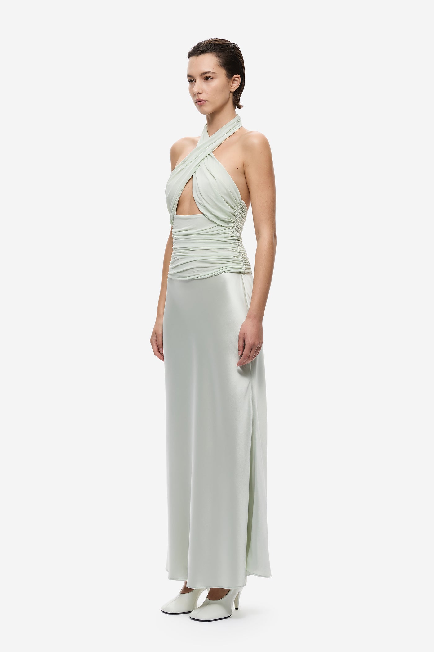 THE NYX CONTRAST MIDI DRESS