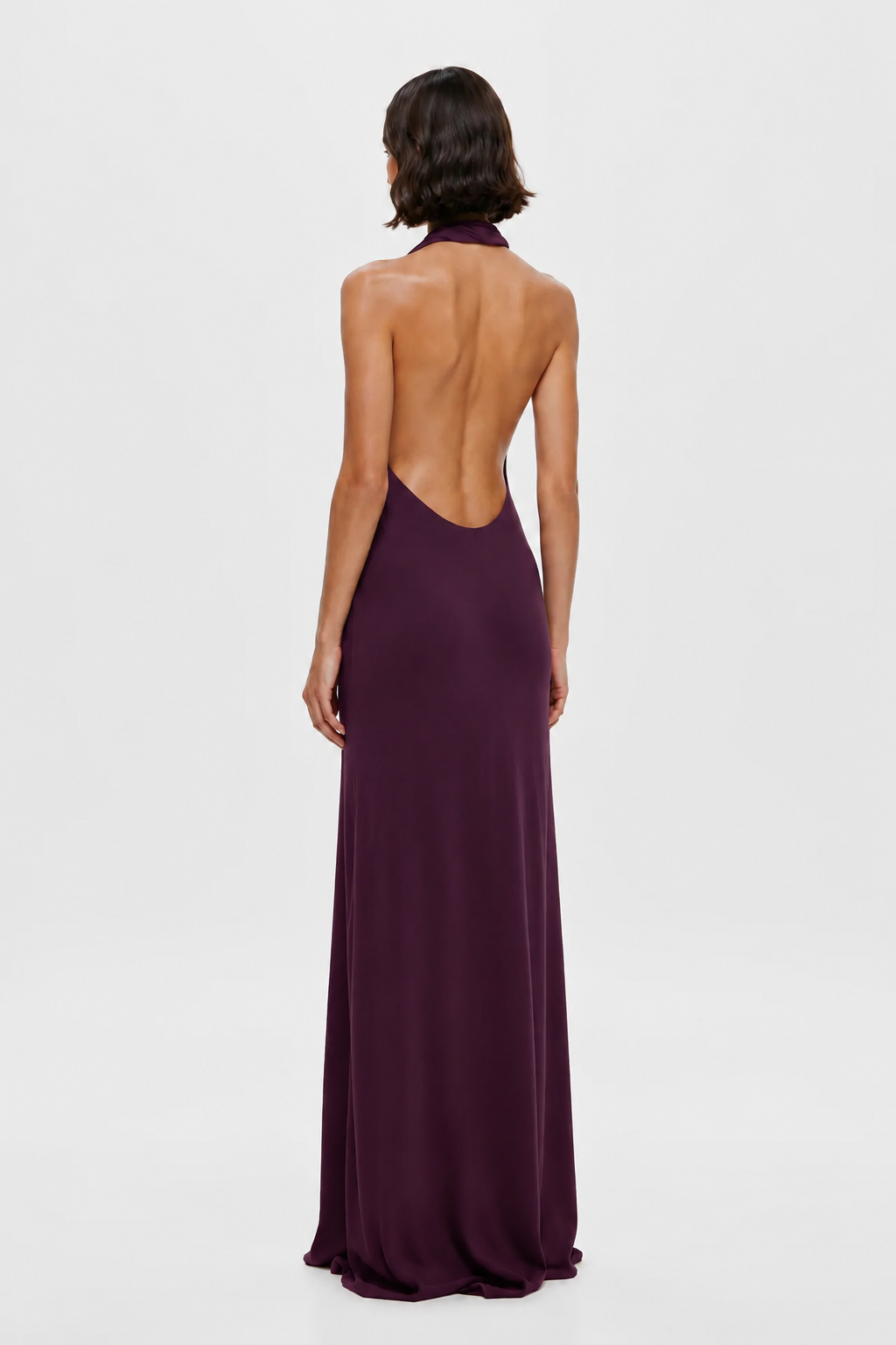 THE DONNA SATIN DRESS
