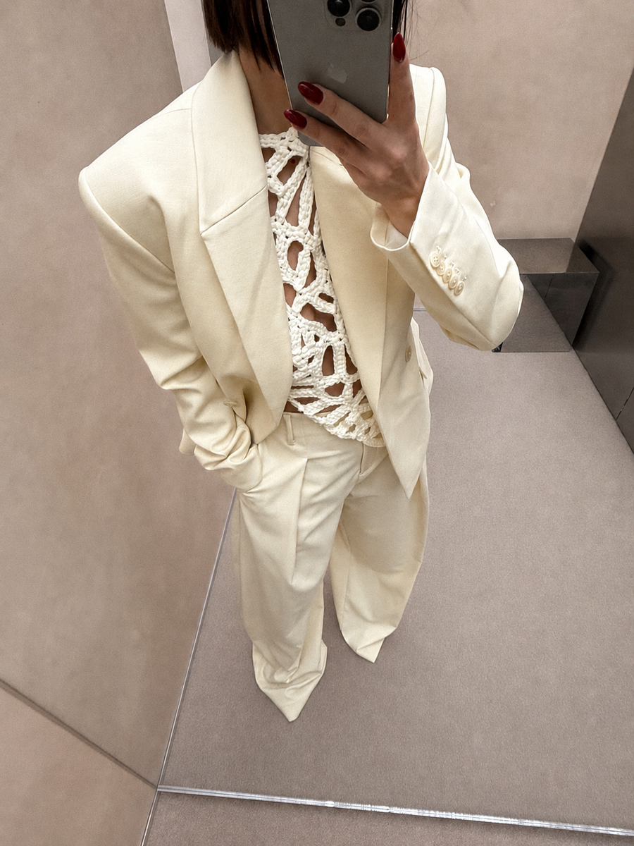 THE CASABLANCA WOOL BLAZER