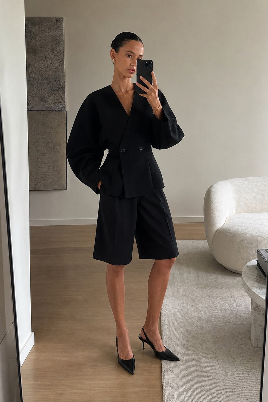 THE SCULPTED BLAZER JACKET