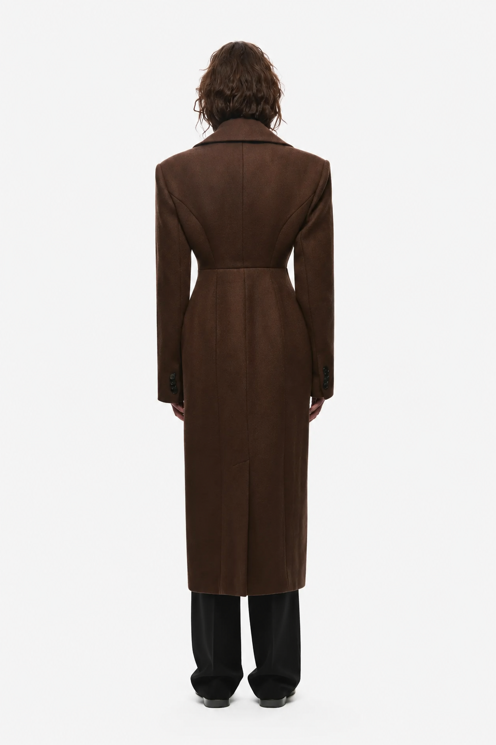 THE HOURGLASS TAILORED WOOL COAT