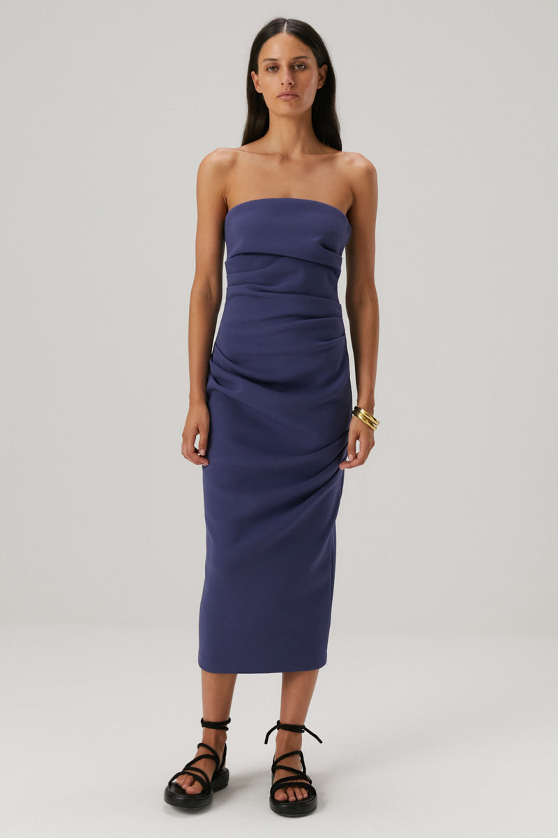CALANDRA MIDI DRESS
