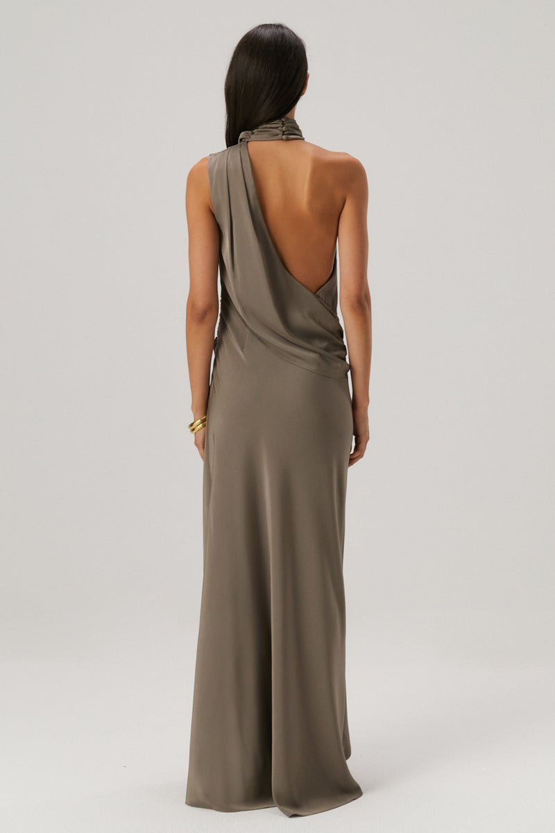 CONSTANTINA SATIN GOWN