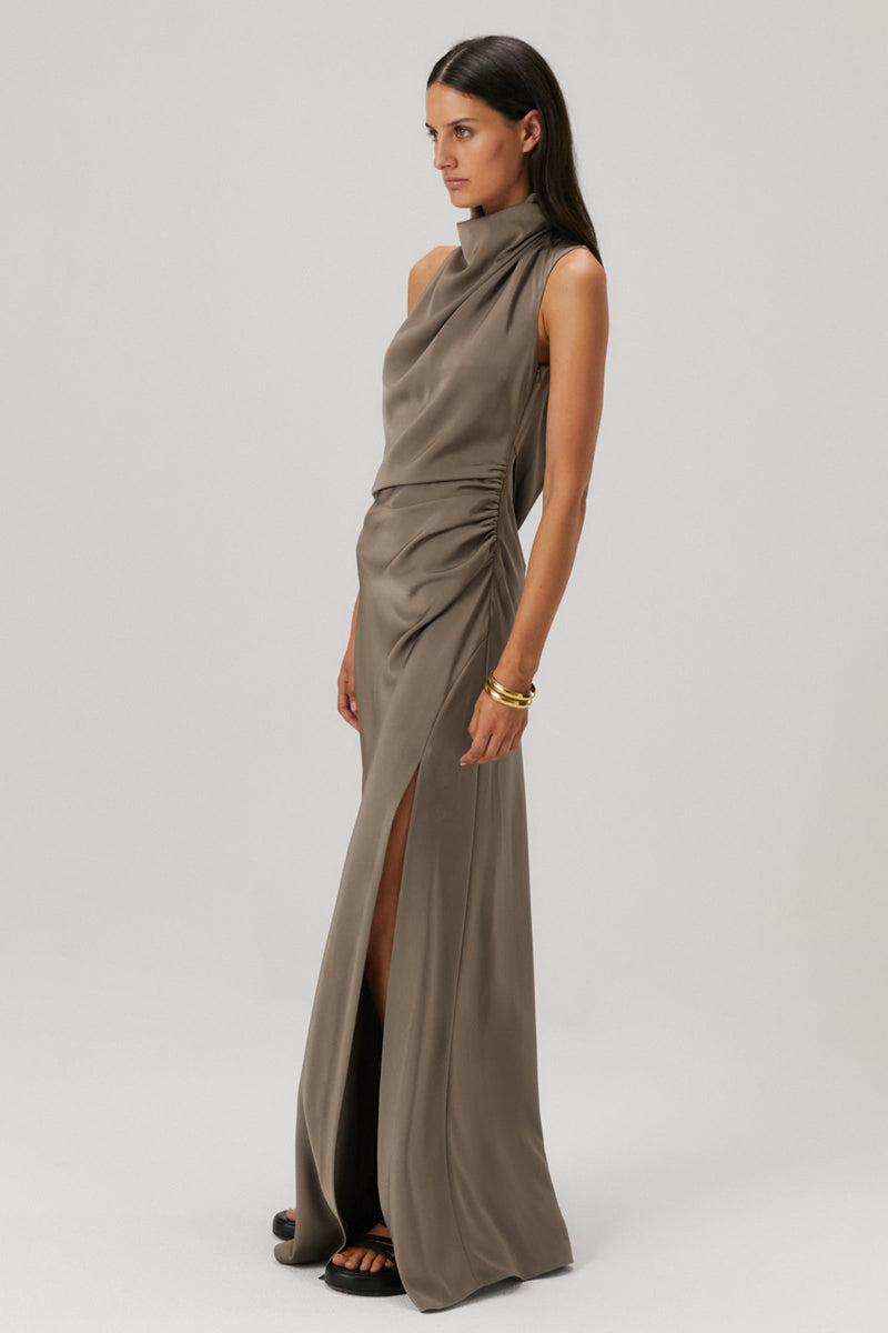 CONSTANTINA SATIN GOWN