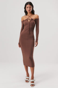LOU MIDI DRESS