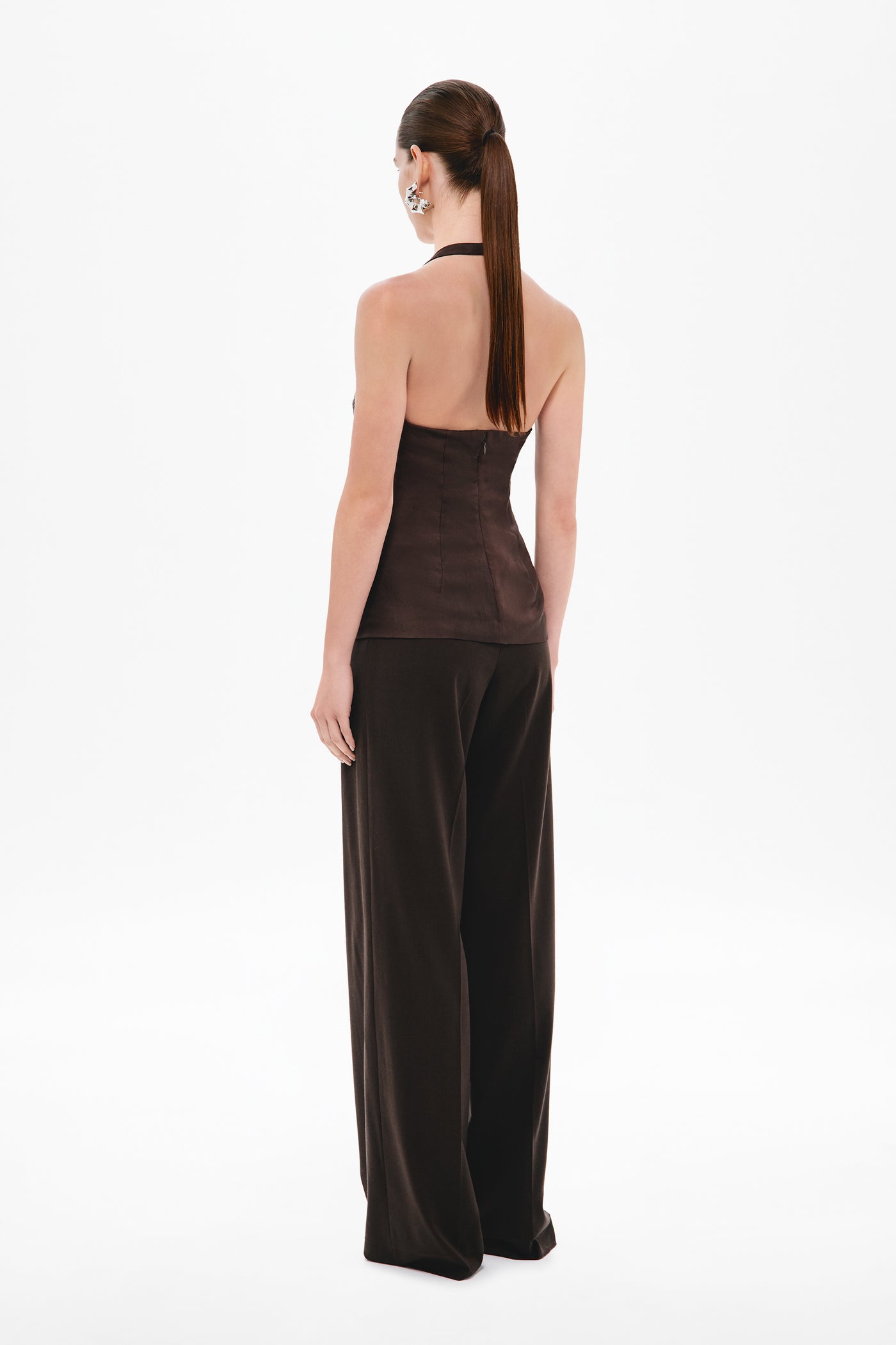 THE ALUSIA SILK TOP