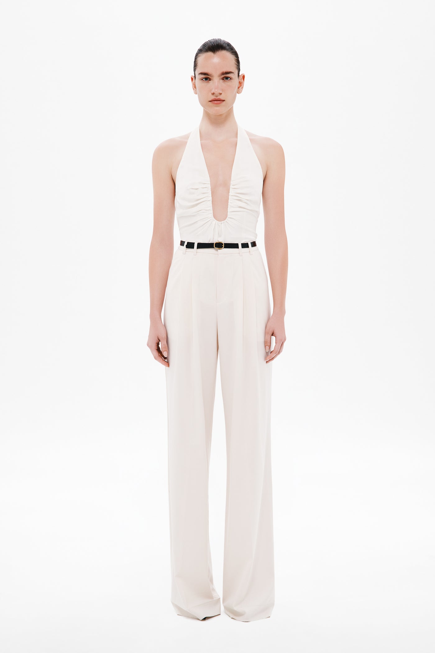 THE ALUSIA SILK TOP