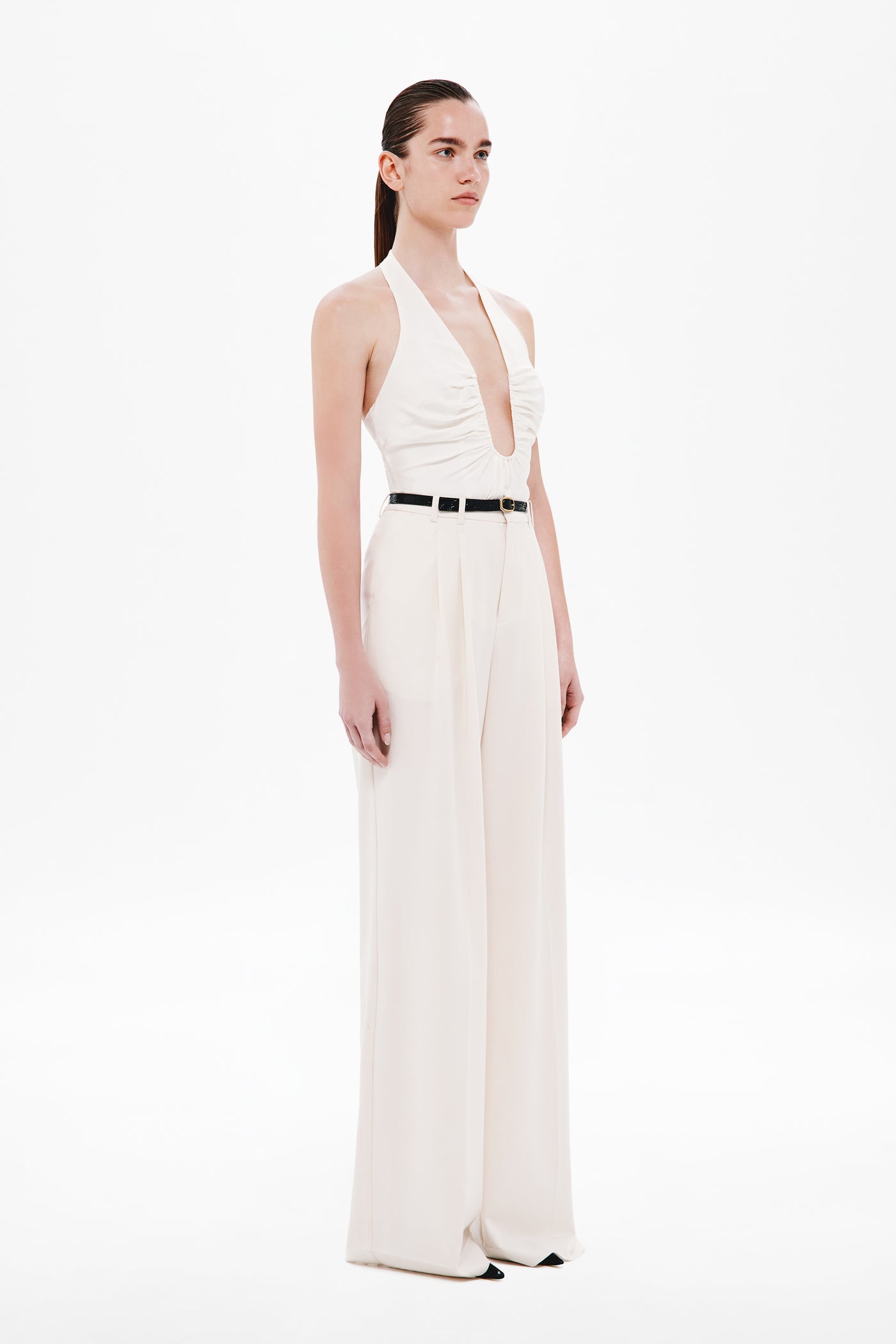 THE ALUSIA SILK TOP