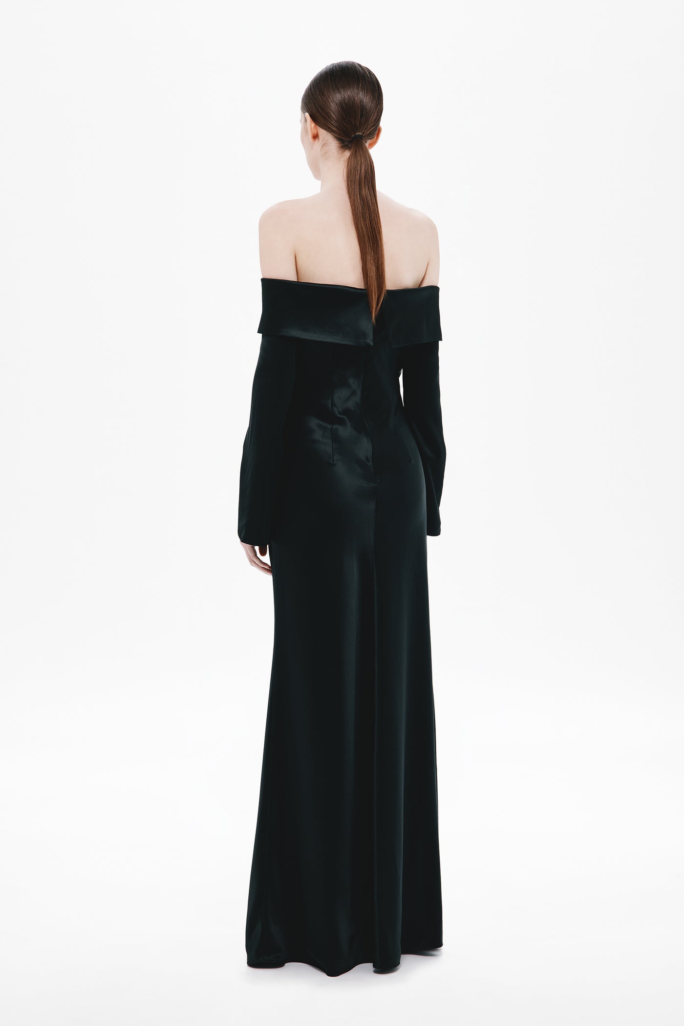 THE BIANCA SATIN DRESS