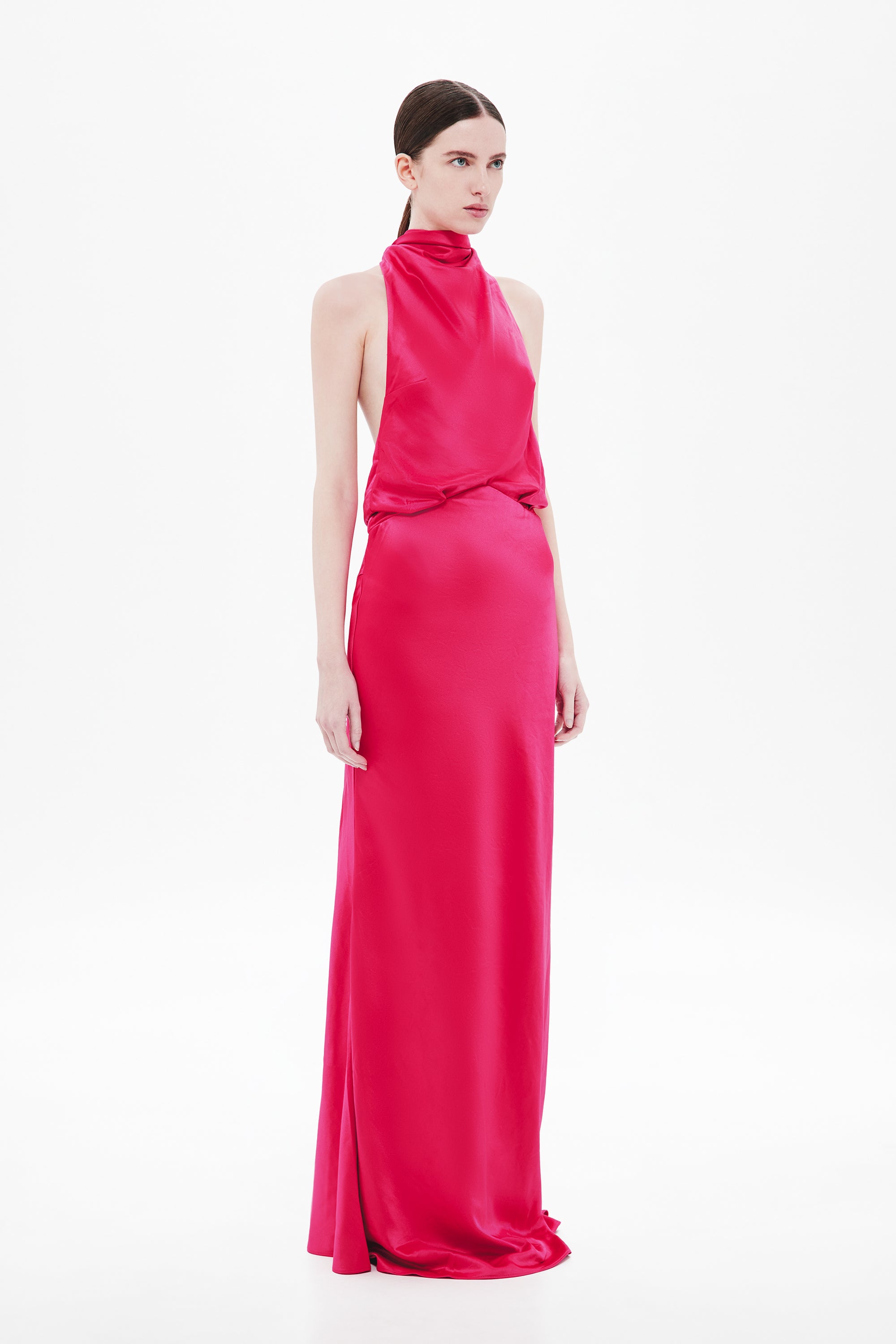 THE CAMERON SATIN DRESS