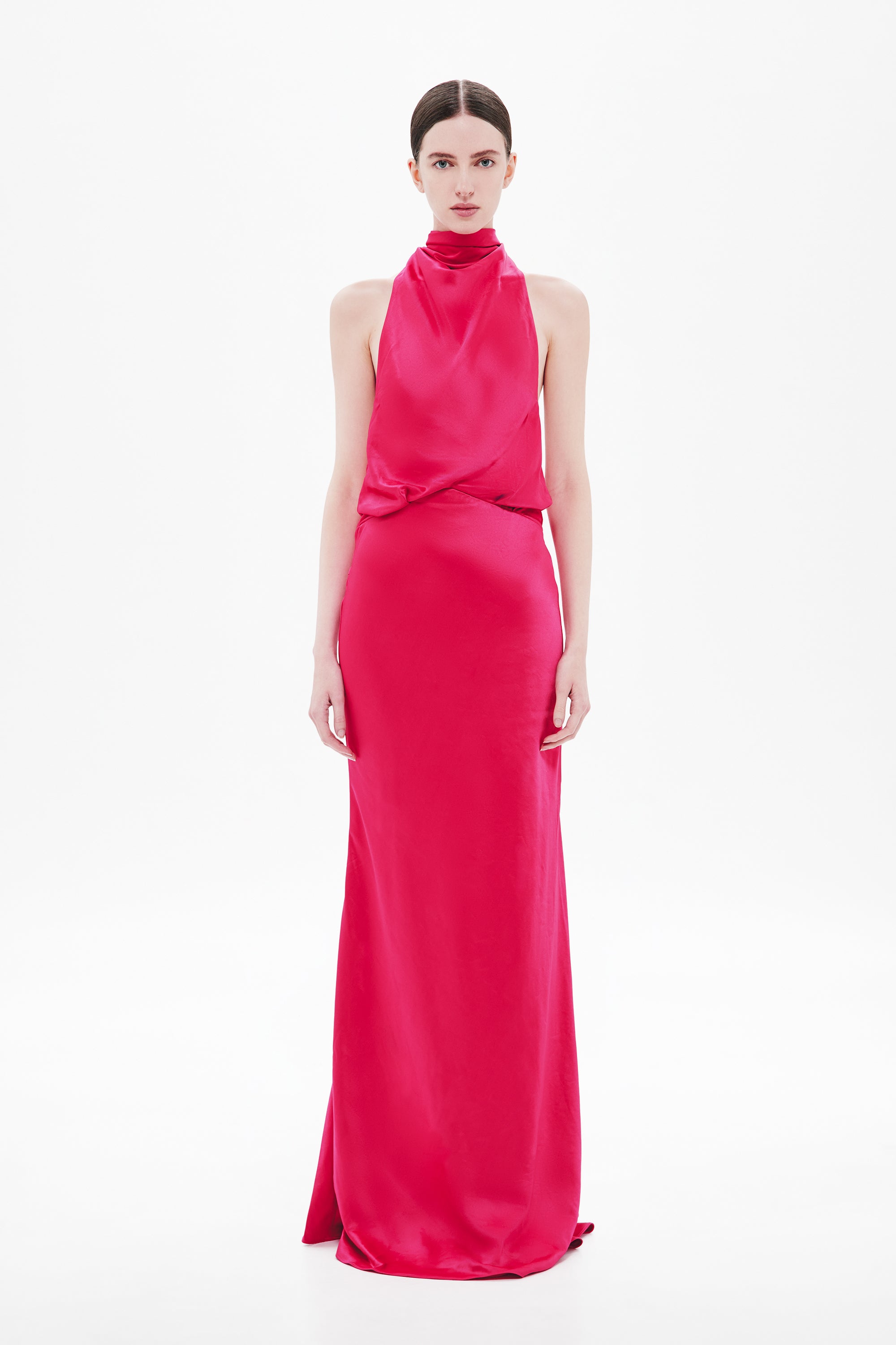 THE CAMERON SATIN DRESS