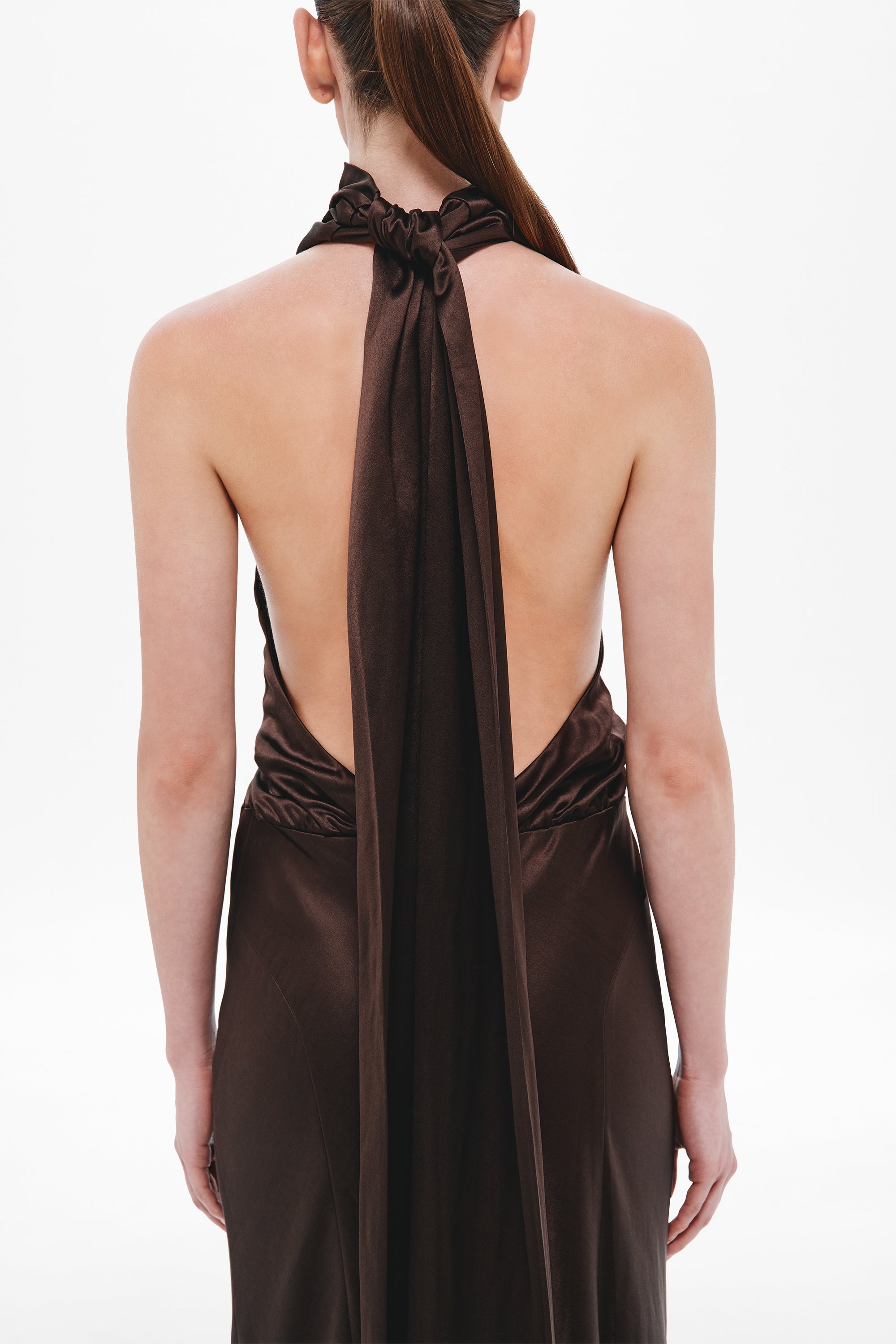 THE CAMERON SATIN DRESS MISHA THE CAMERON SATIN DRESS MISHA