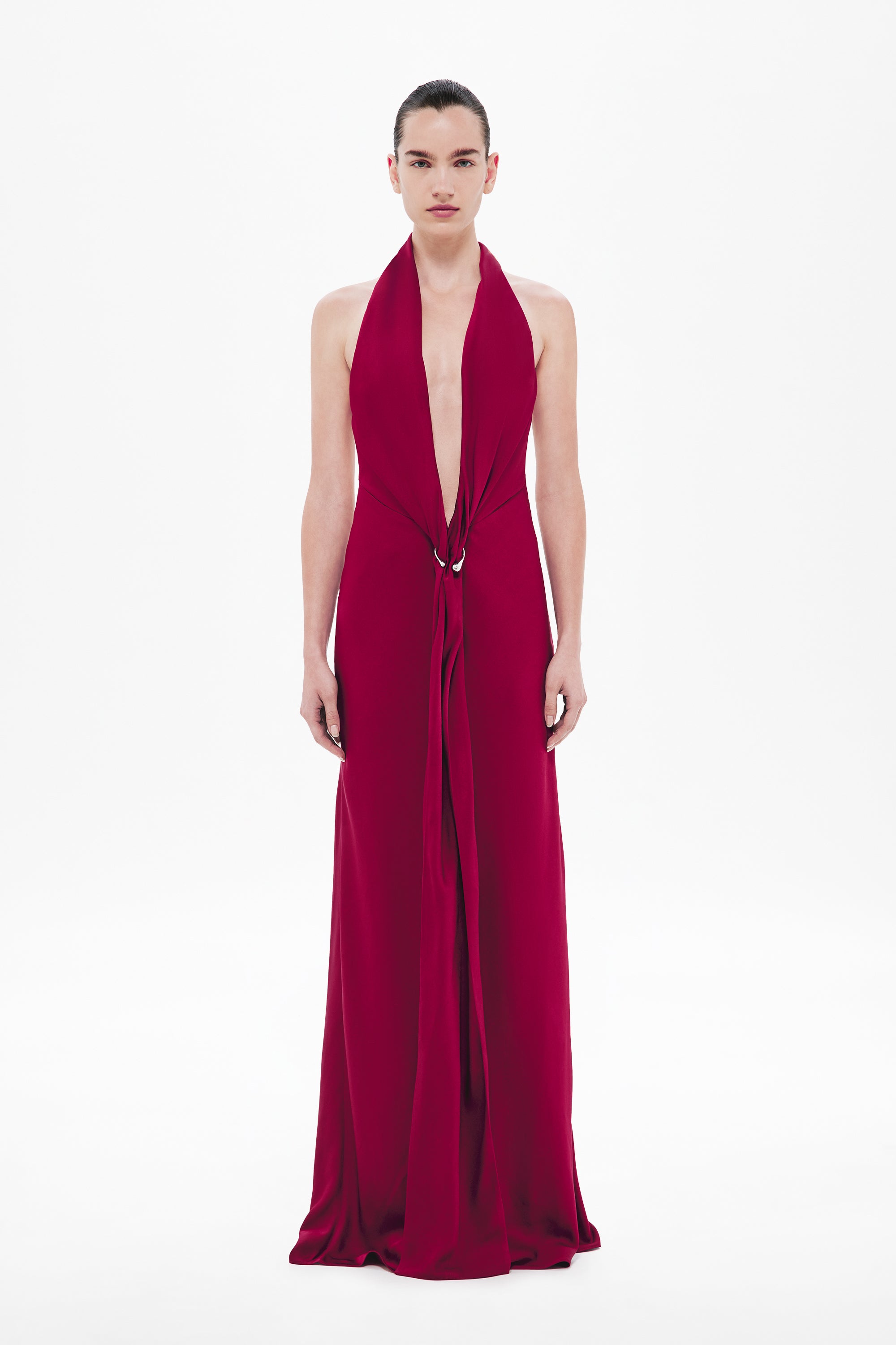 THE DONNA SATIN DRESS – MISHA