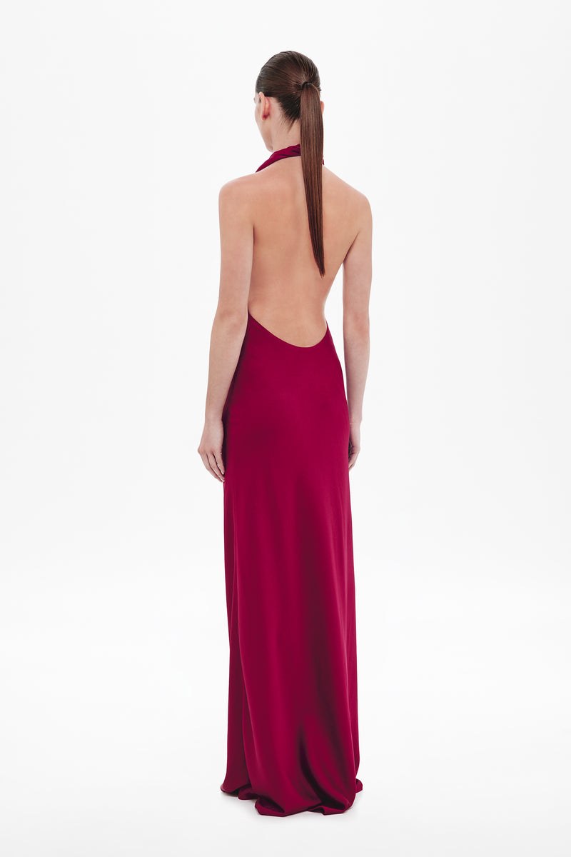 THE DONNA SATIN DRESS – MISHA