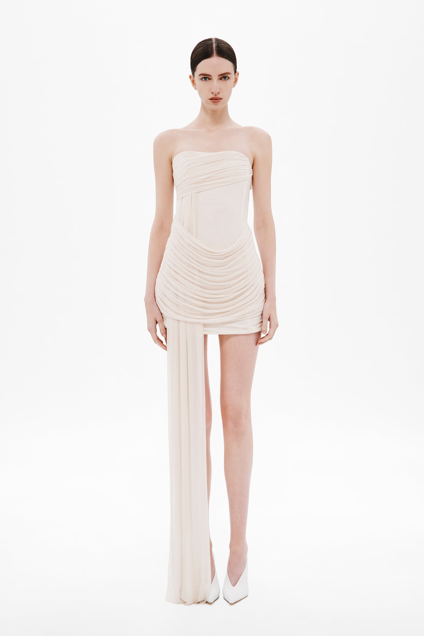 THE EMBER WRAPPED MINI DRESS