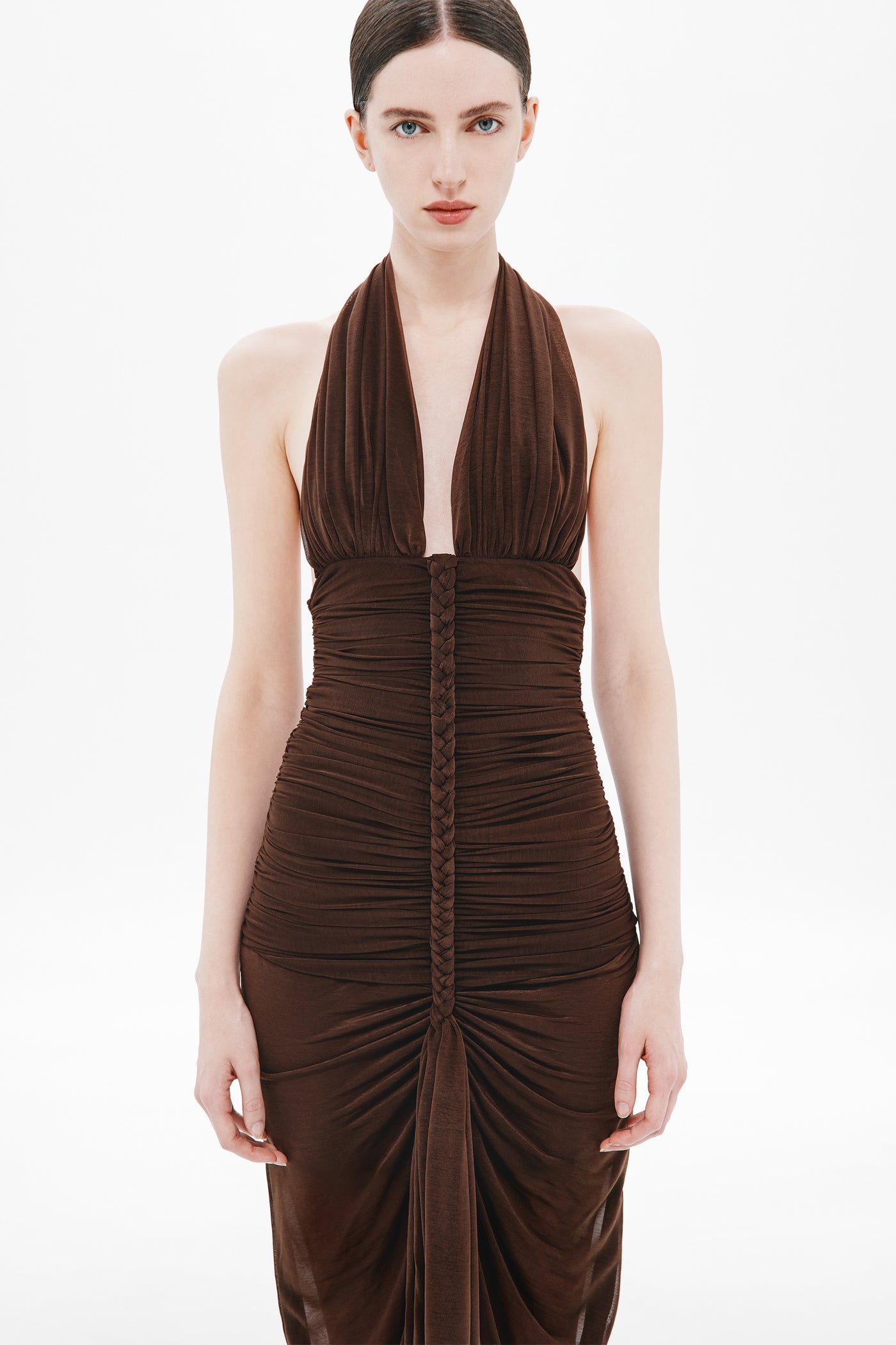 THE HALSEY BRAIDED DRESS