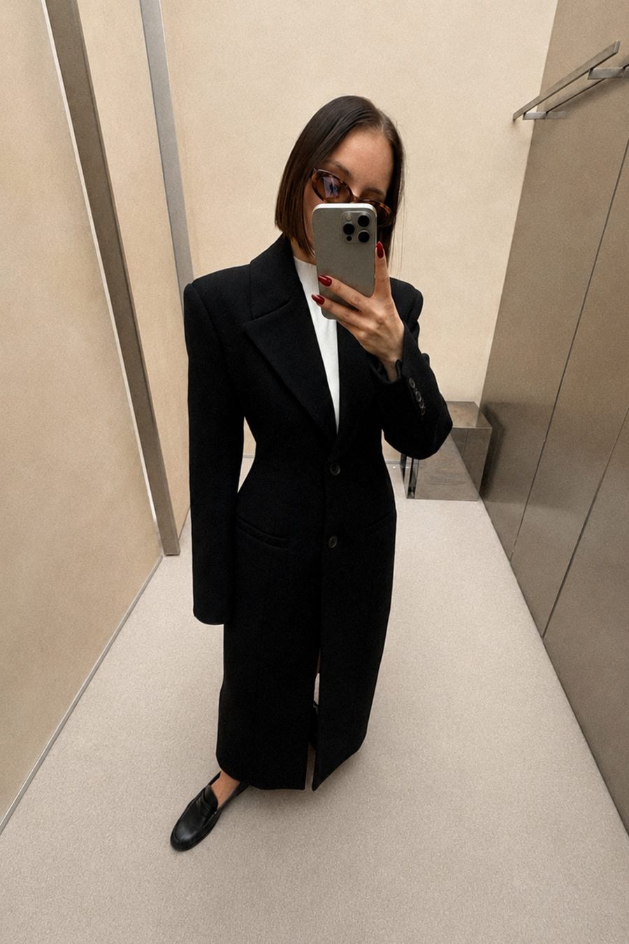 MICHELLE EDIT - THE HOURGLASS COAT