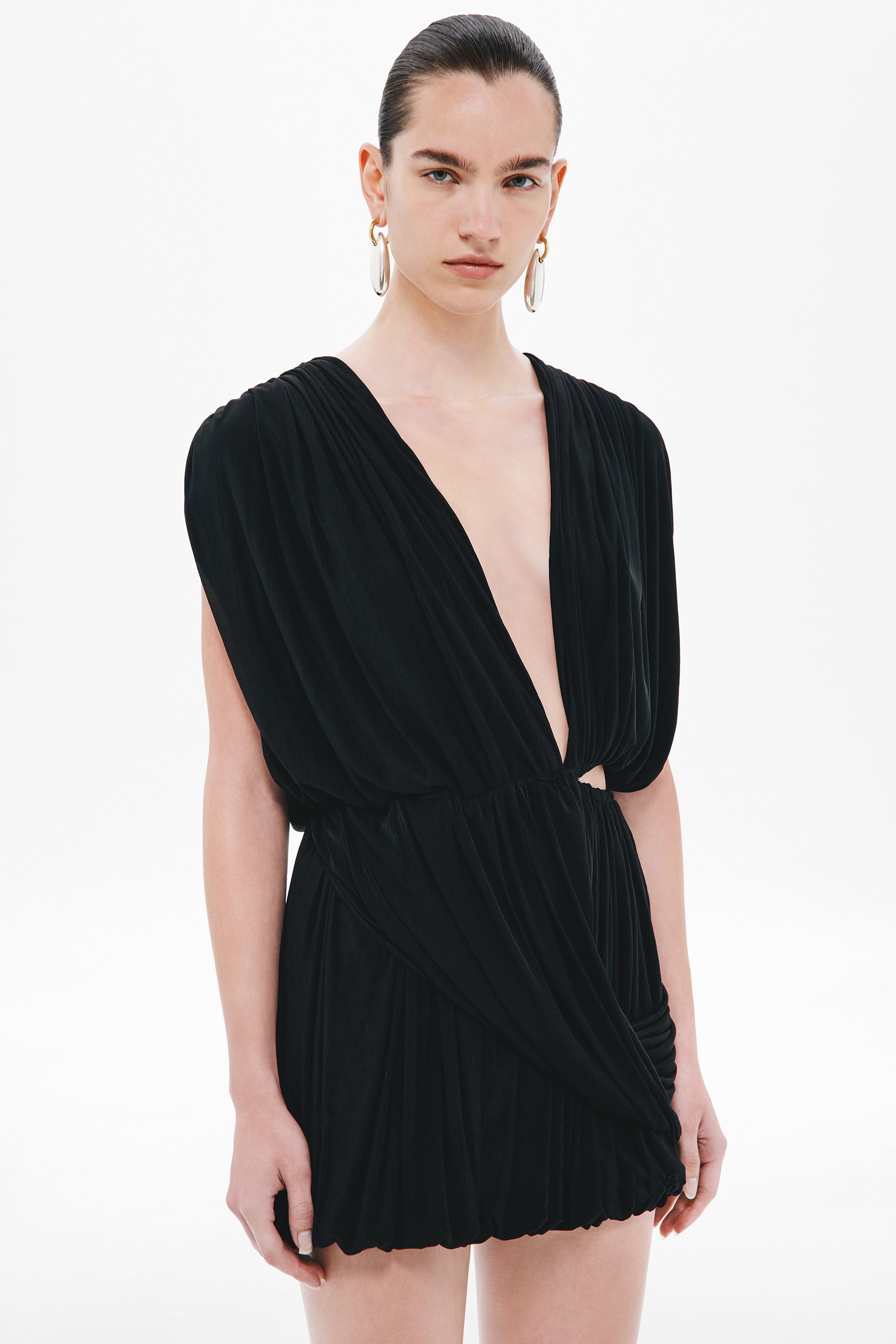 THE KASUMA MINI JERSEY DRESS