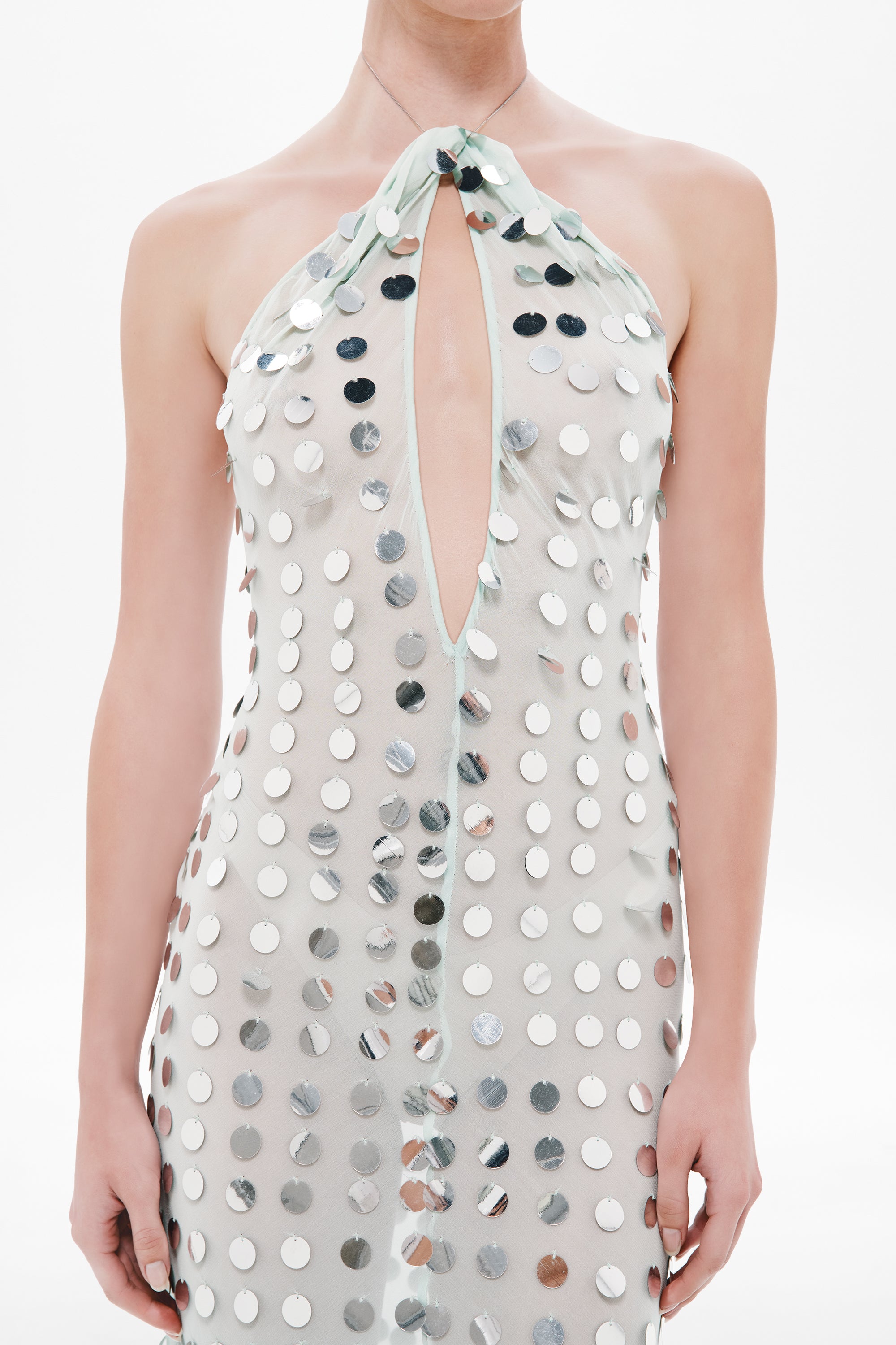 THE MIRROR BEAD DRESS MISHA THE MIRROR BEAD DRESS MISHA
