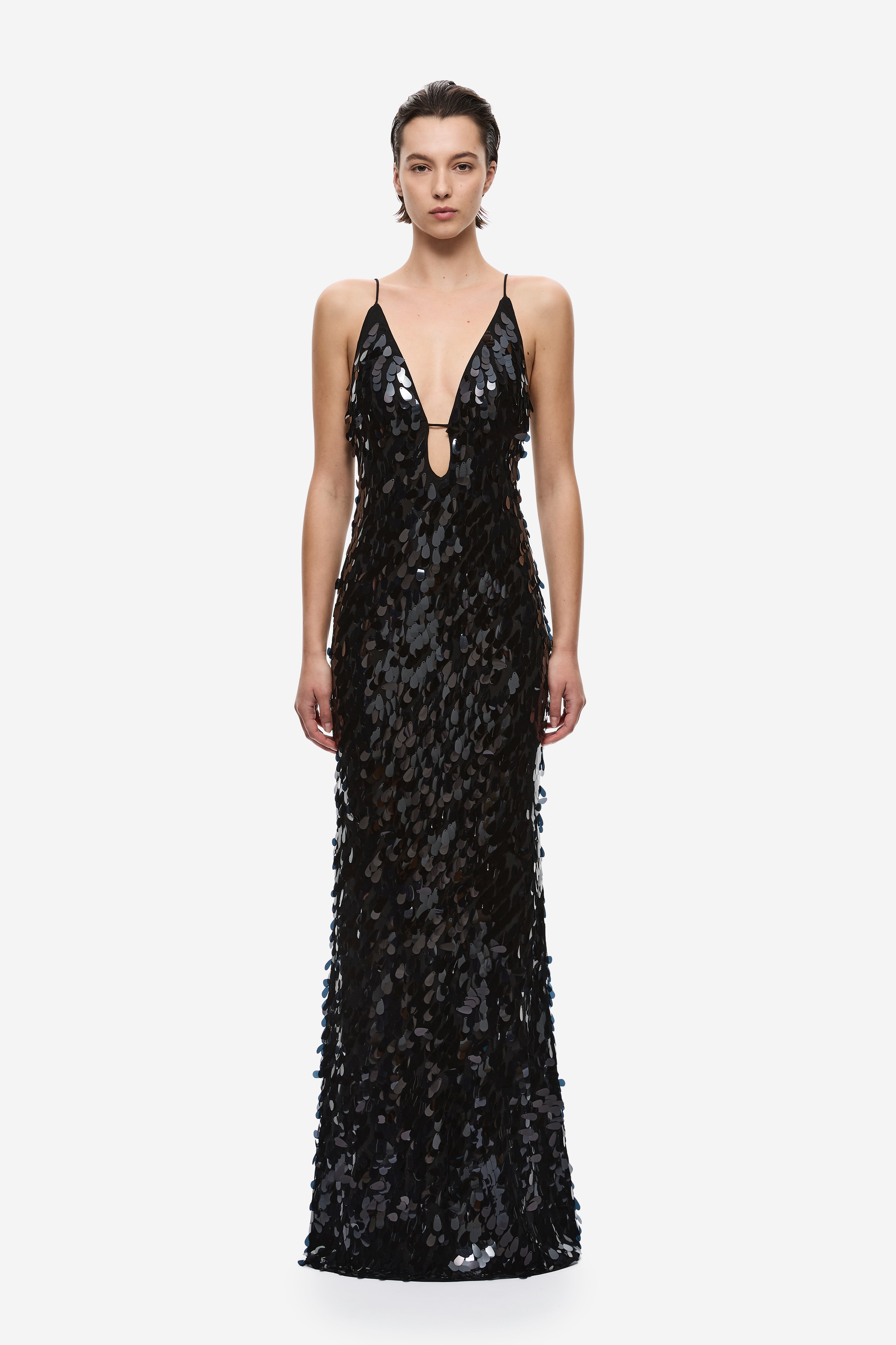 THE SAPPHIRE SEQUIN DRESS MISHA THE SAPPHIRE SEQUIN DRESS MISHA