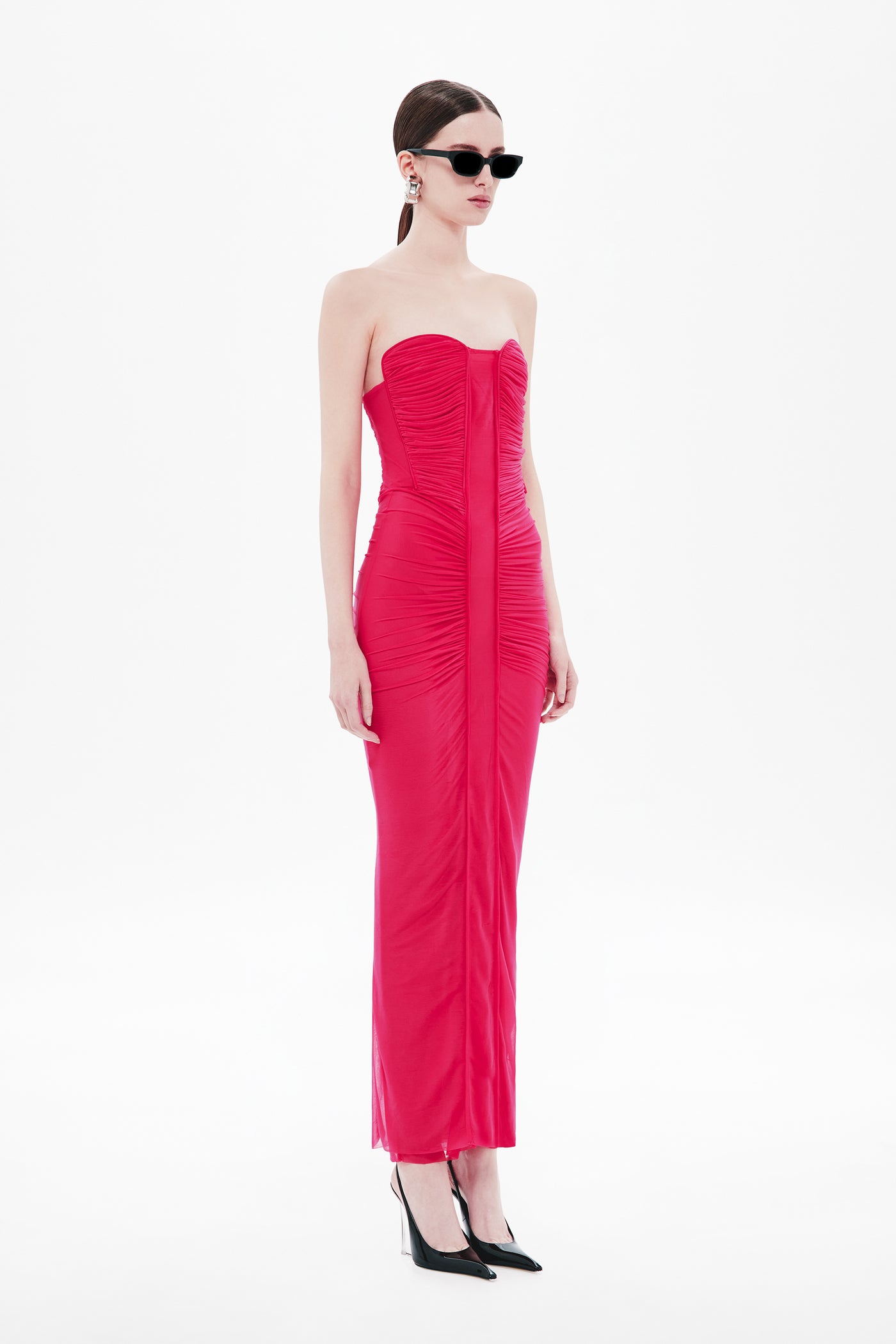 THE TOTEM STOCKING JERSEY MIDI DRESS