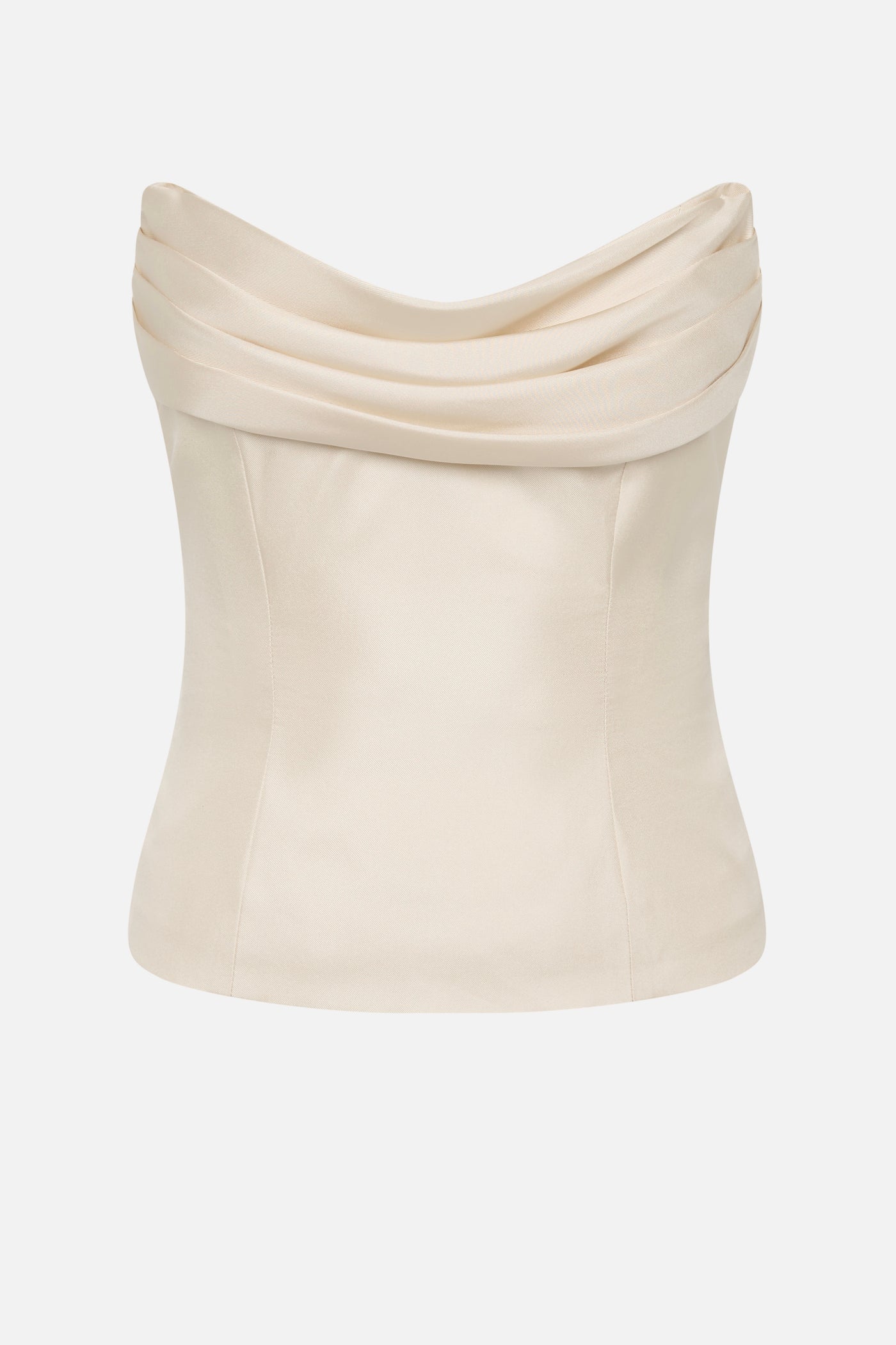 THE VOLTA SILK BUSTIER