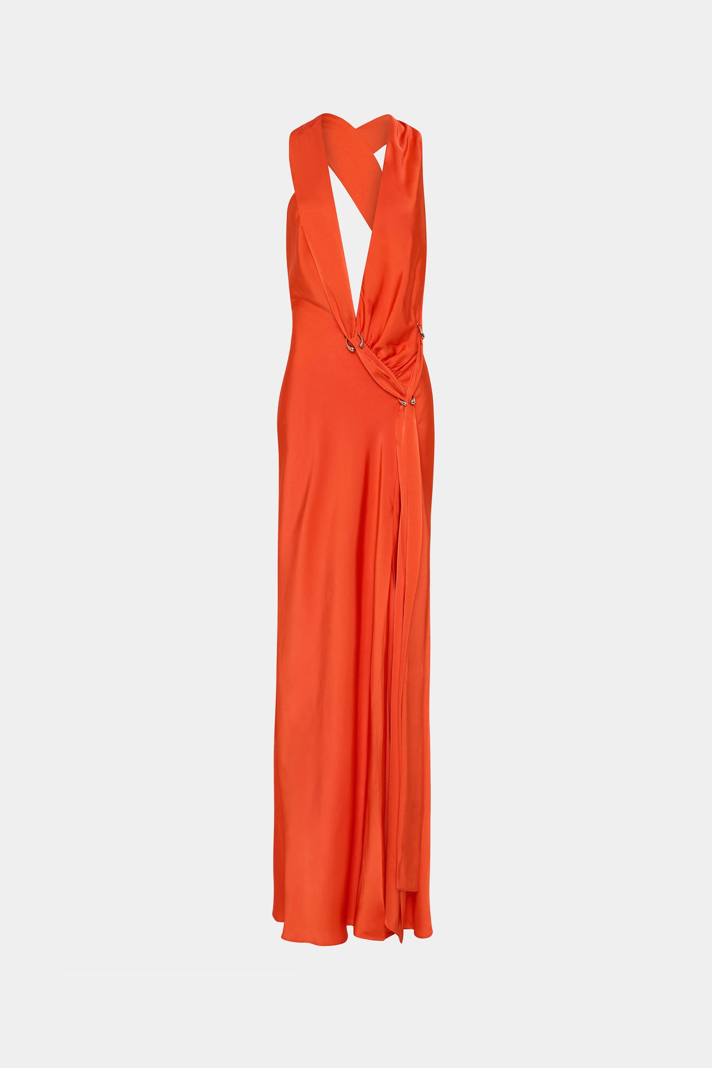 THE 'HARLOW' SATIN DRESS