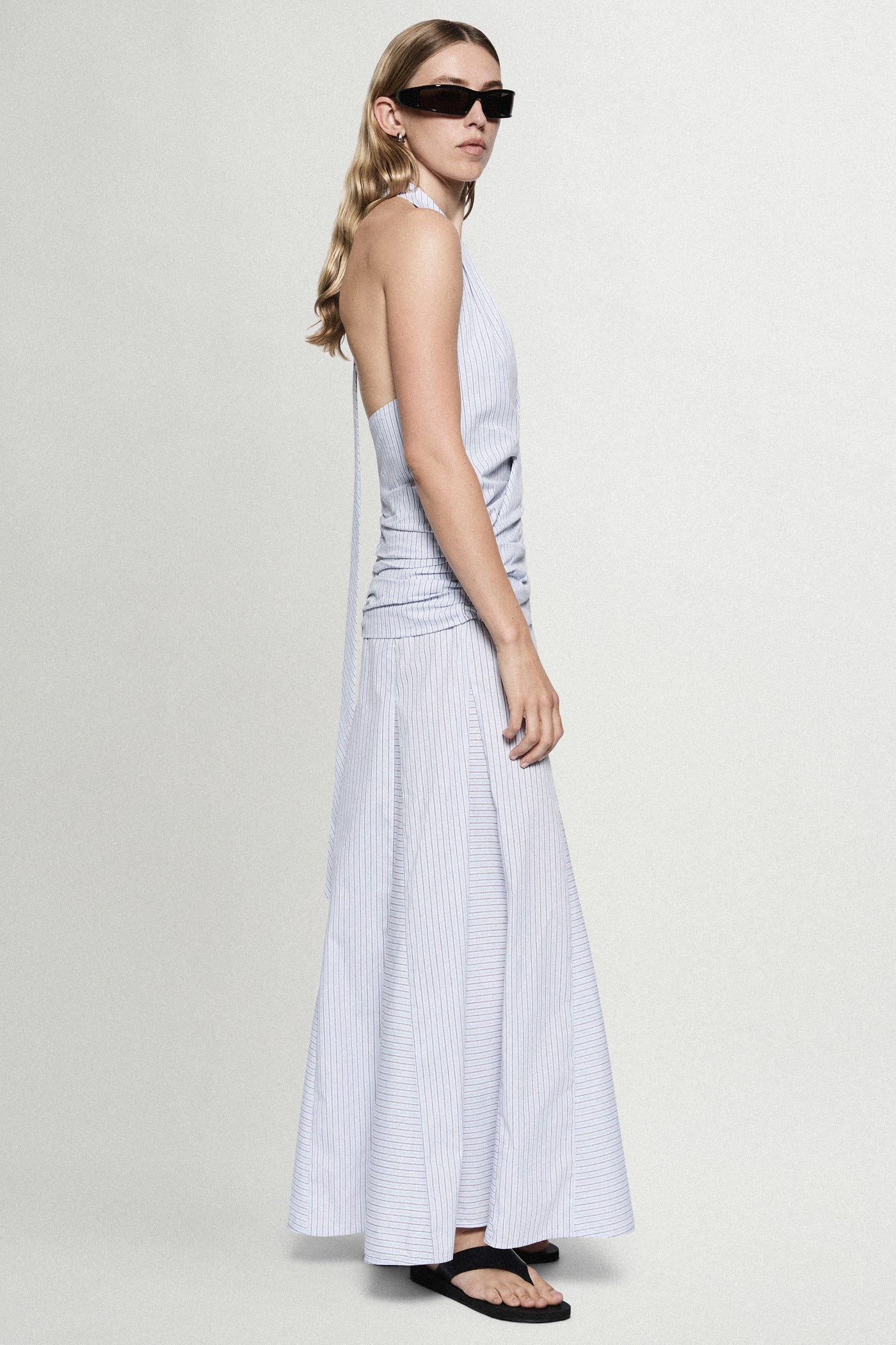 COTTON STRIPE MAXI