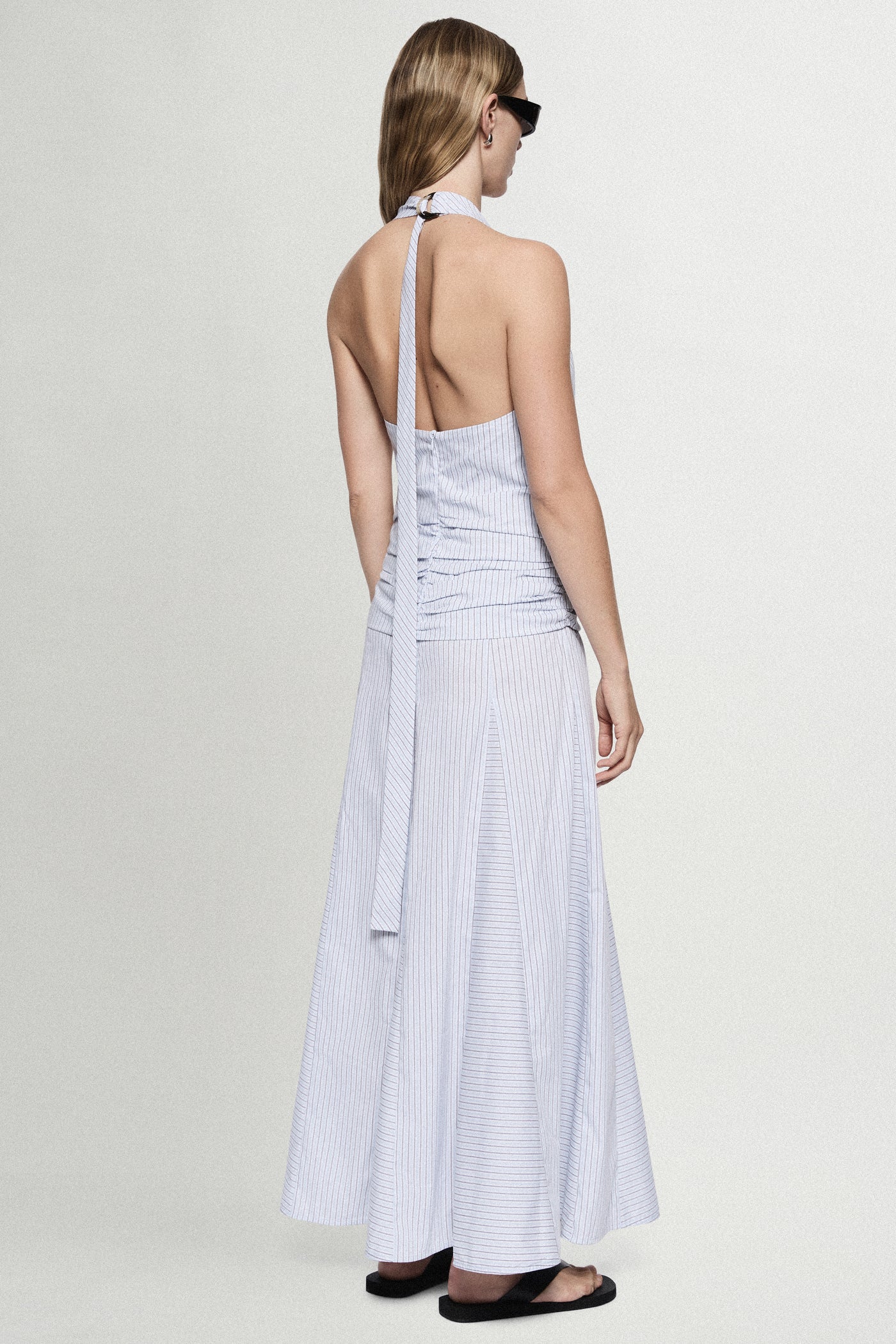 COTTON STRIPE MAXI