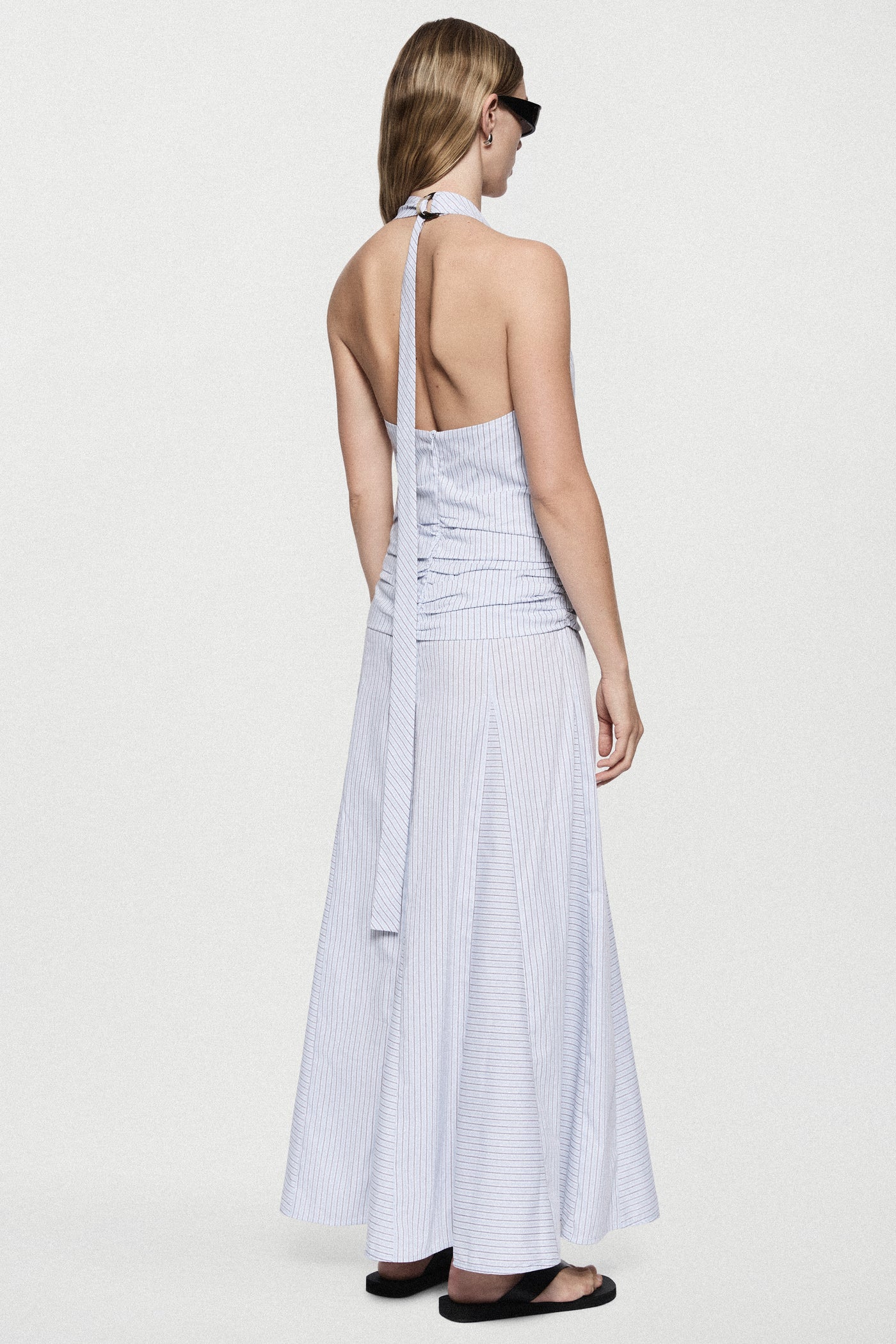 COTTON STRIPE MAXI