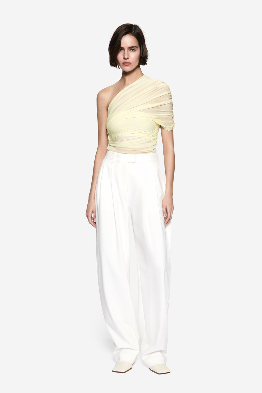 THE INTERWOVEN SILK TOP