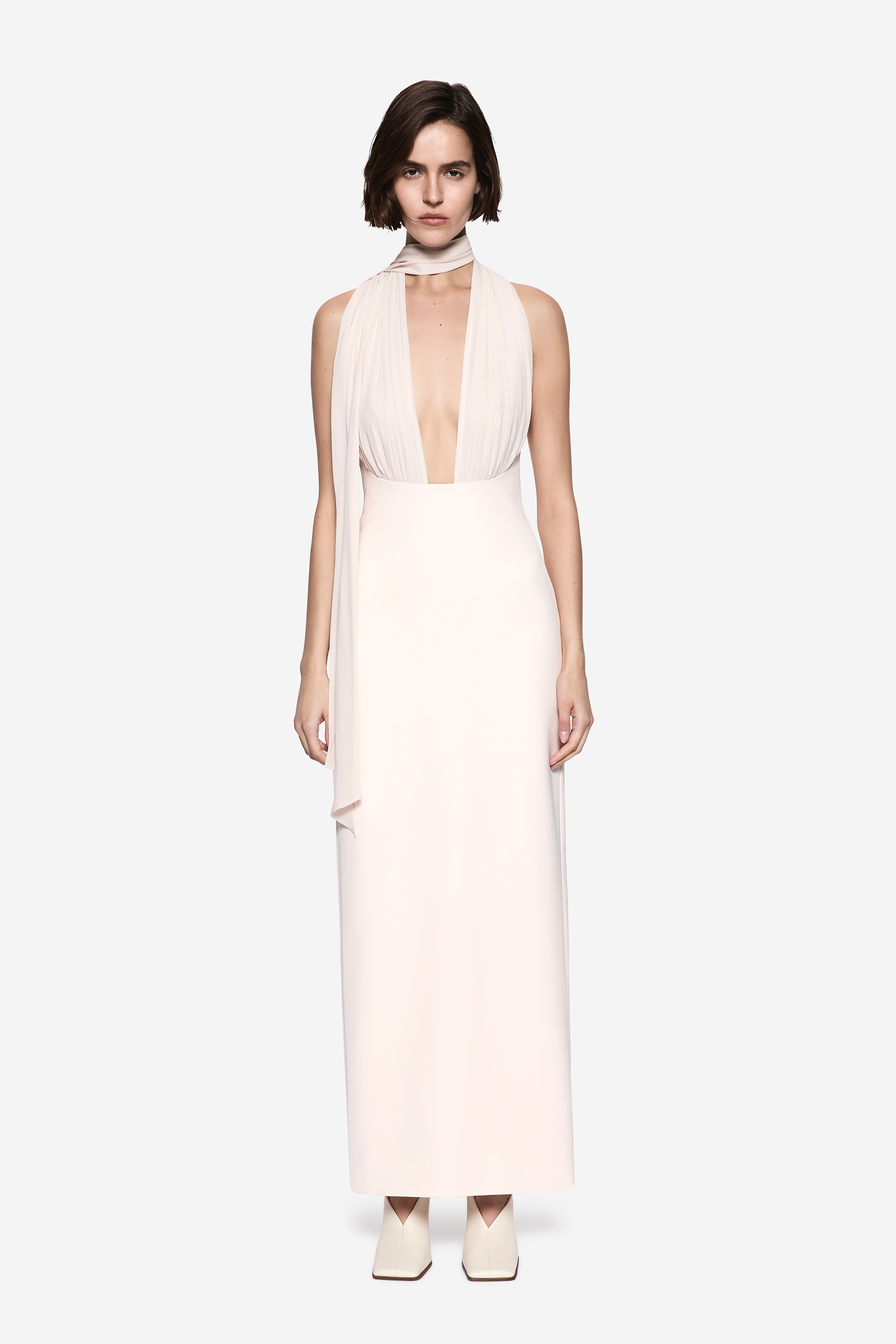 THE CAPEZZA SILK DRESS – MISHA