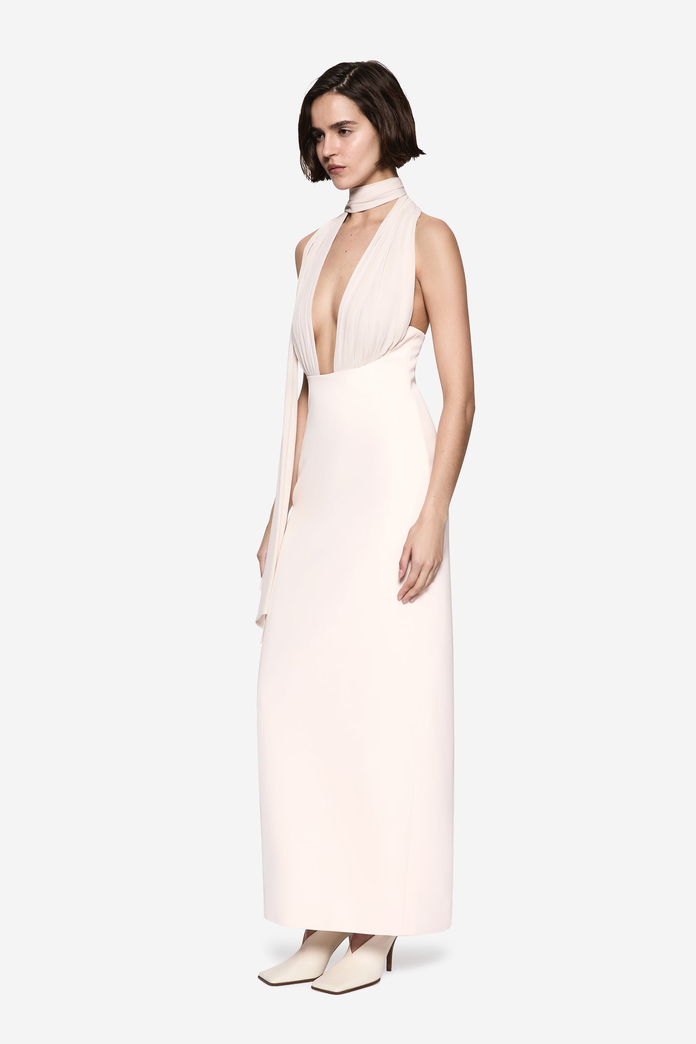 THE CAPEZZA SILK DRESS