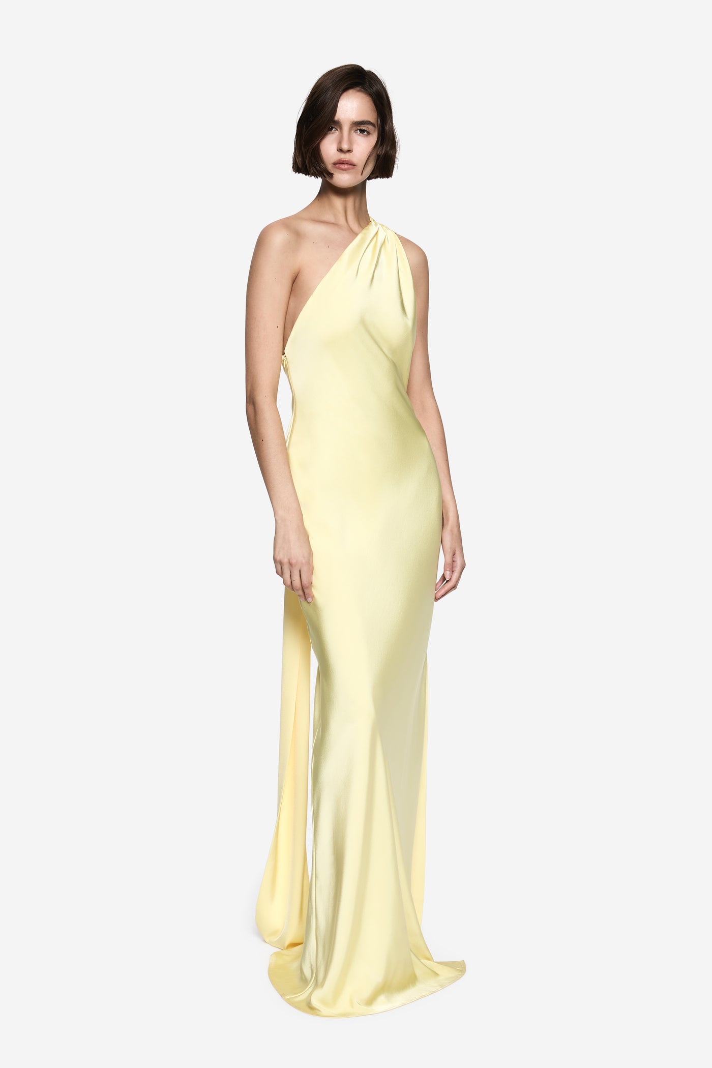 THE NICOLETTE SATIN DRESS