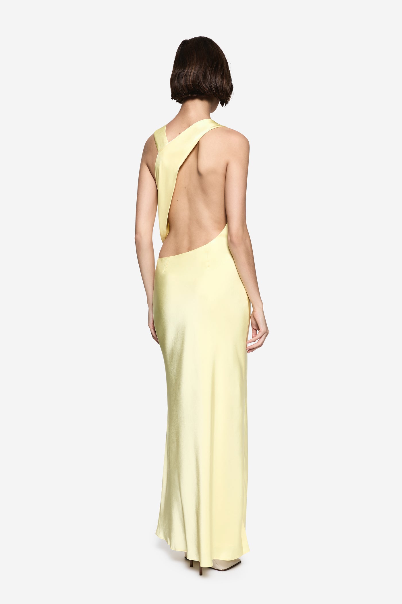 THE HARLOW SATIN DRESS