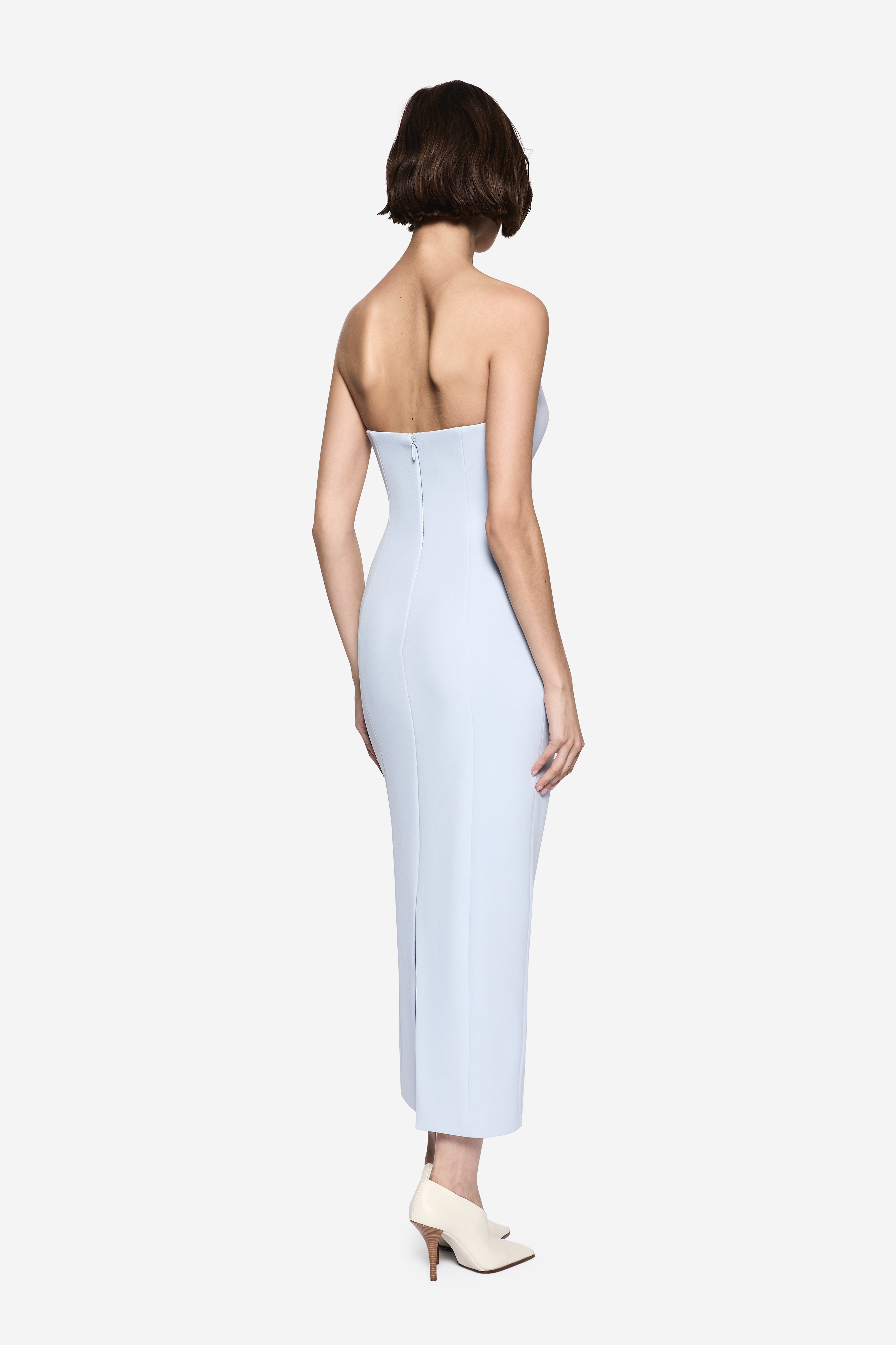 THE AVATUS CREPE MIDI DRESS – MISHA