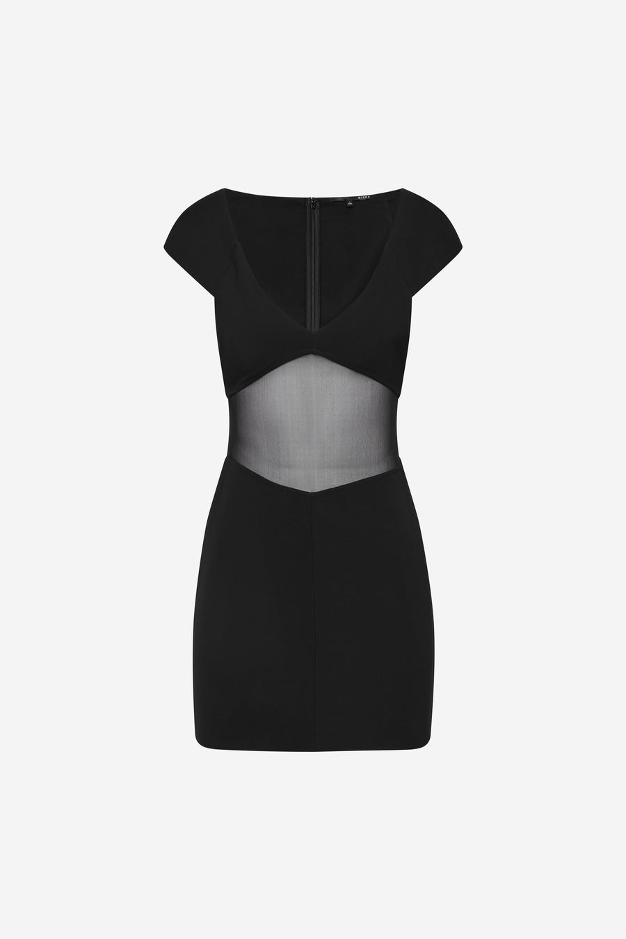 THE SALVADOR BONDED CREPE MINI DRESS