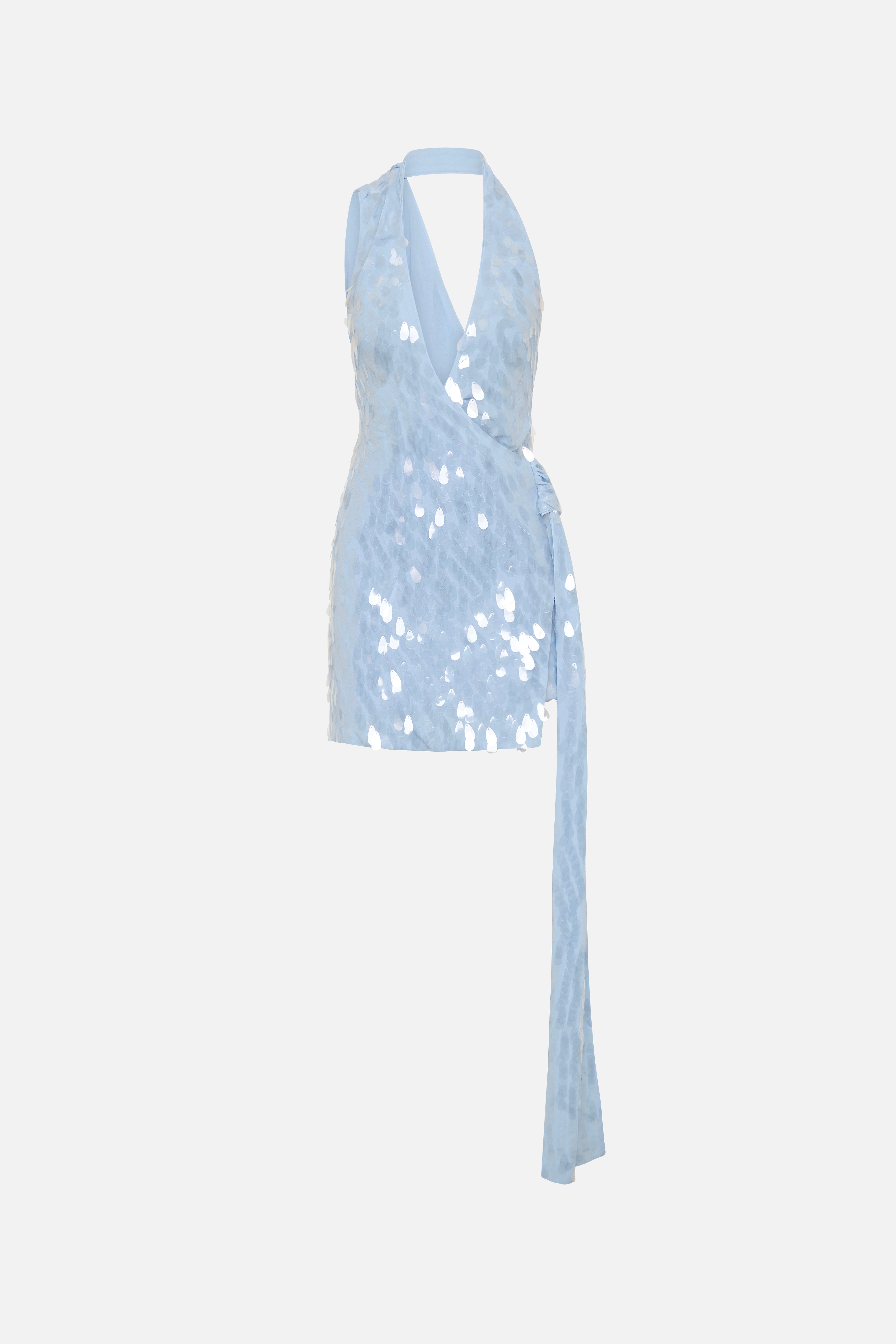 MISHA | The 'Sapphire' Sequin Mini Dress | Designer Ready-To-Wear Clothing MISHA | The 'Sapphire' Sequin Mini Dress | Designer Ready-To-Wear Clothing